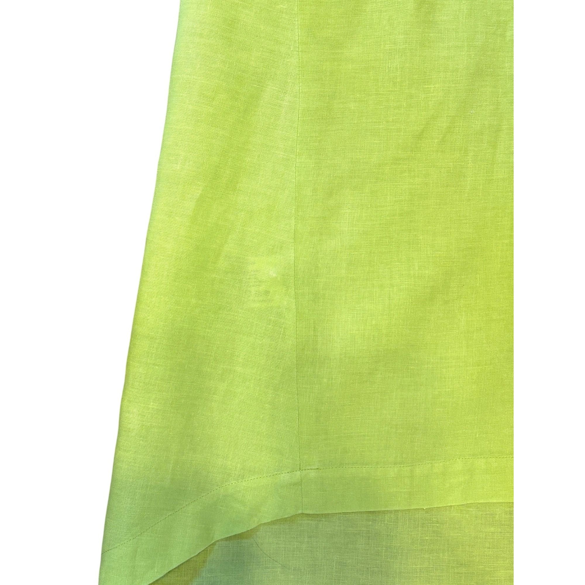 eskandar $875 Eskandar 1 10/12 Linen Sleeveless Shirt Dress Lagenlook Size L / US 10 / IT 46 - 3 Thumbnail