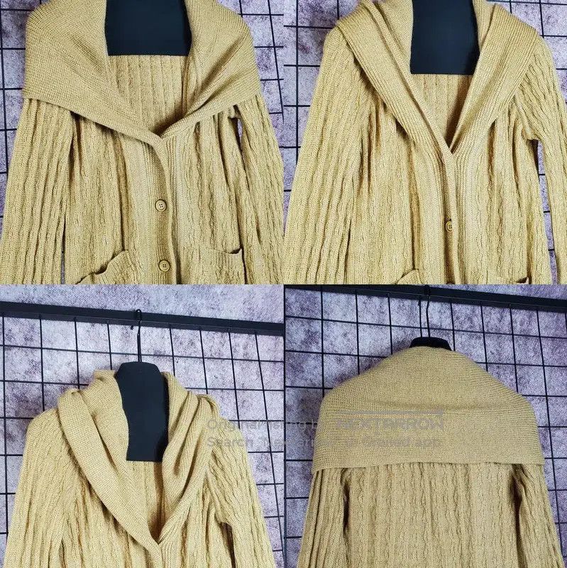 Dior Dior Brown Wool Long Sleeve Cardigan . Size M / US 6-8 / IT 42-44 - 4 Thumbnail