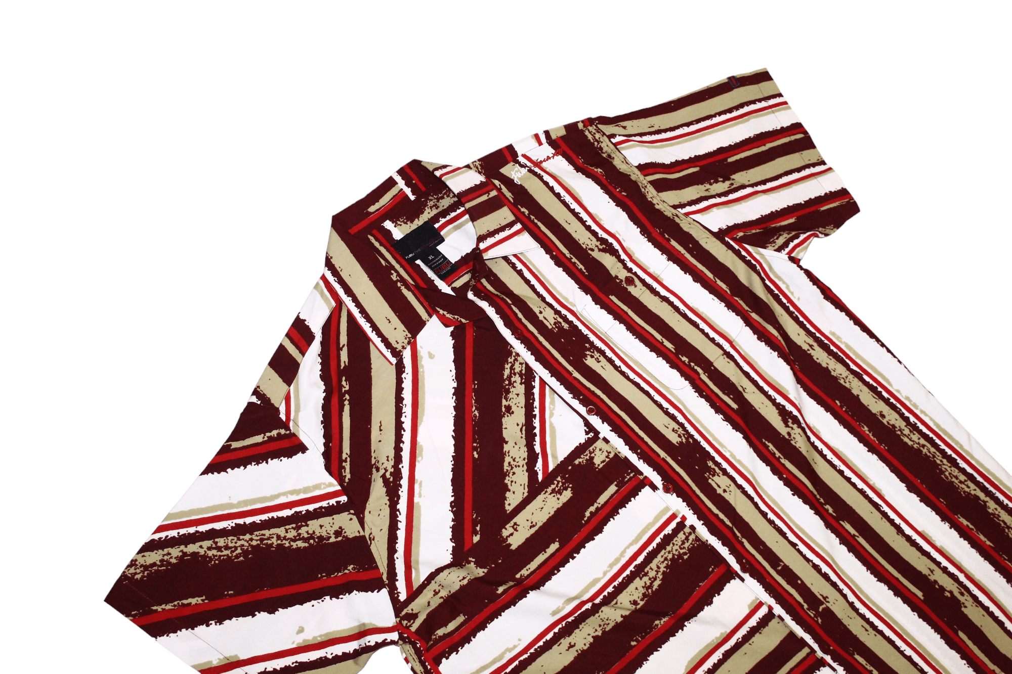 Fubu VTG💥90s Fubu Collection abstract patterns baggy rap shirt Size US XL / EU 56 / 4 - 7 Thumbnail