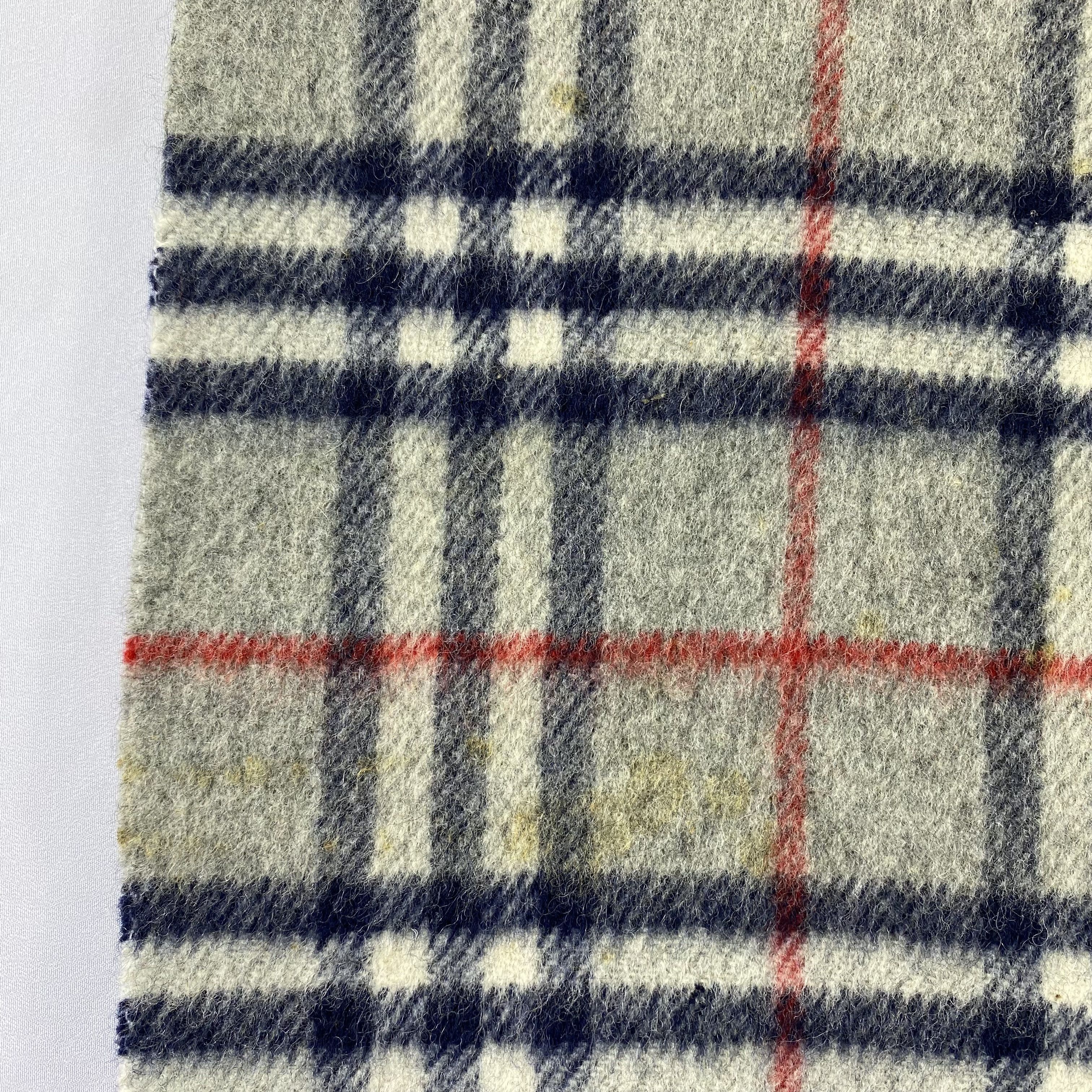 Burberry × Vintage Vintage Burberry Scarf Big Size Neck Wrap Wool Muffler Size ONE SIZE - 5 Thumbnail