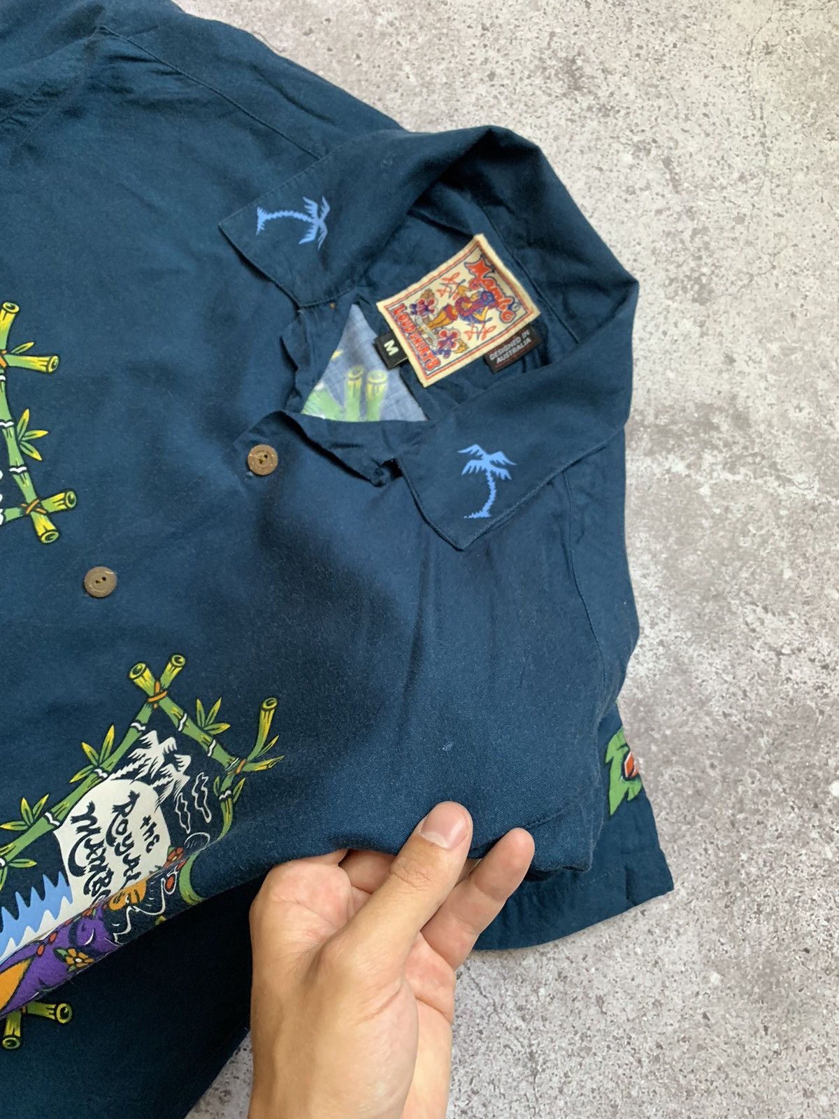 Mambo × Vintage Vintage Rare Mambo Loud Shirt Head Girlskeleton Hawaii Size US M / EU 48-50 / 2 - 4 Thumbnail