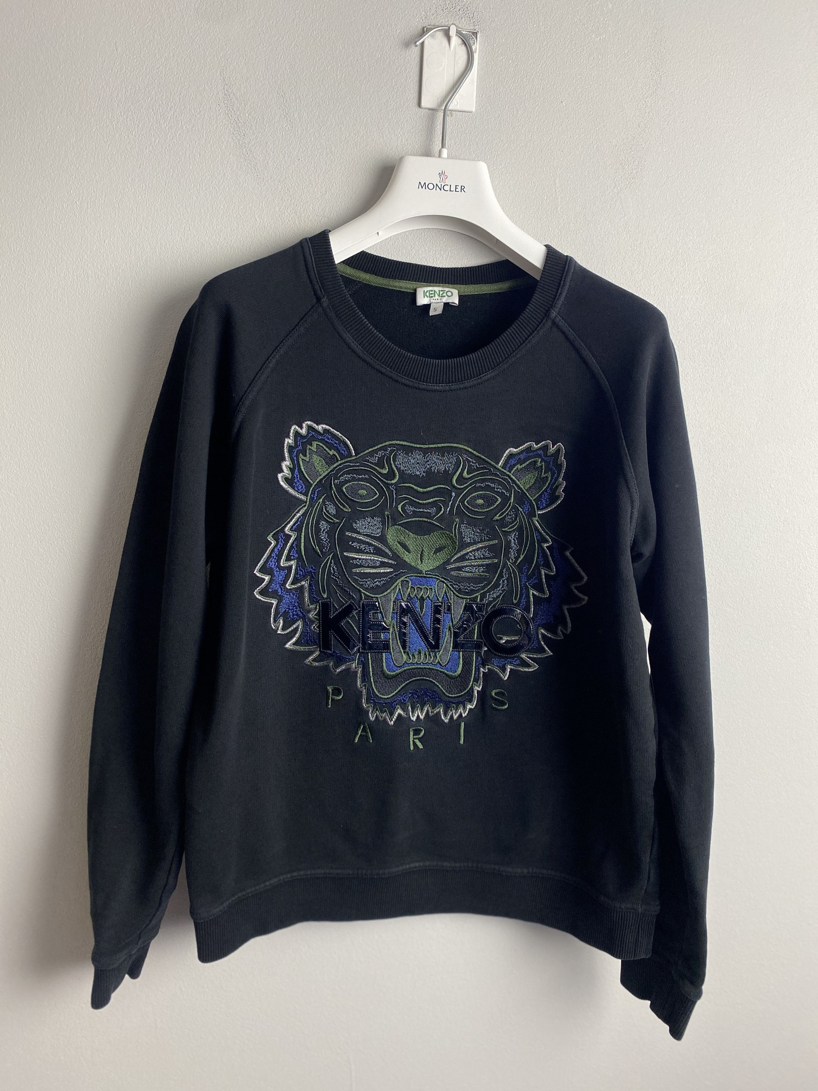 Kenzo Kenzo tiger embroidery sweatshirt crewneck Size S / US 4 / IT 40 - 1 Thumbnail