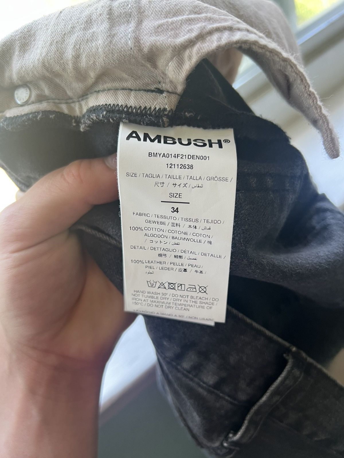 Ambush Design AMBUSH DENIM PANTS Size US 34 / EU 50 - 5 Thumbnail