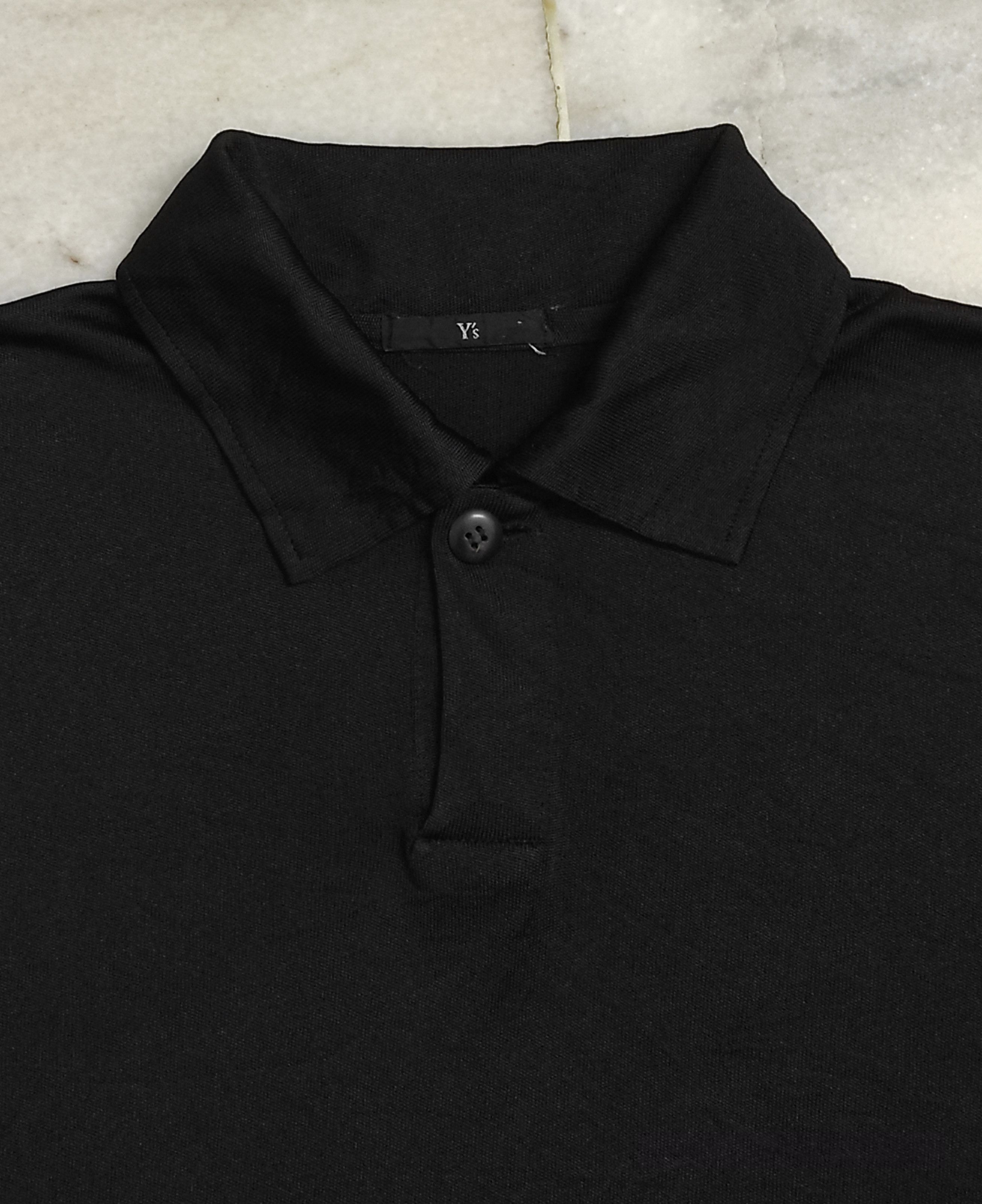 Yohji Yamamoto Archive Y's luxury polos one button shirt Size US S / EU 44-46 / 1 - 7 Thumbnail