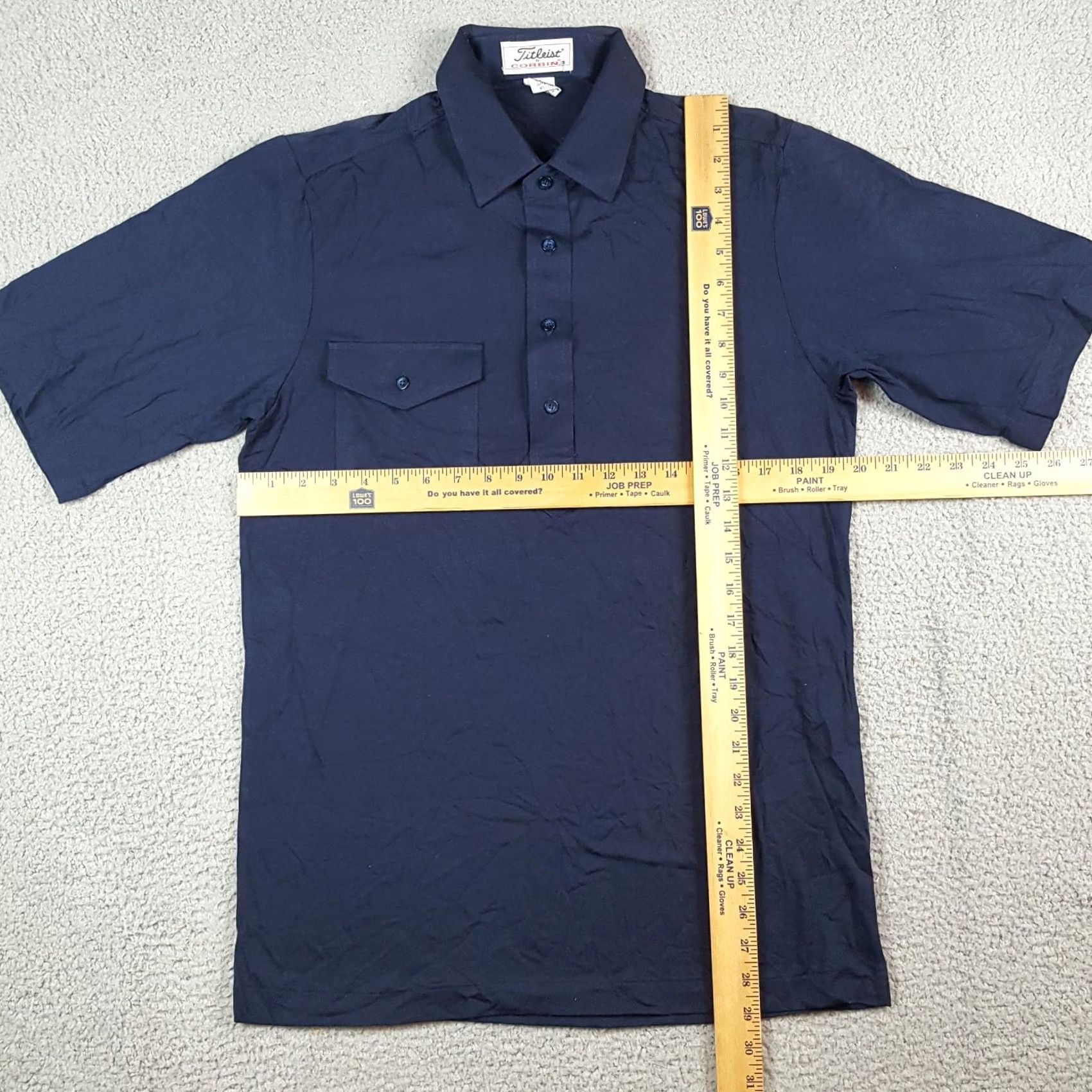 Titleist VINTAGE Titleist Polo Shirt M Men Blue 90s Grunge Preppy Golf Collared Button Shirt Size US M / EU 48-50 / 2 - 7 Thumbnail