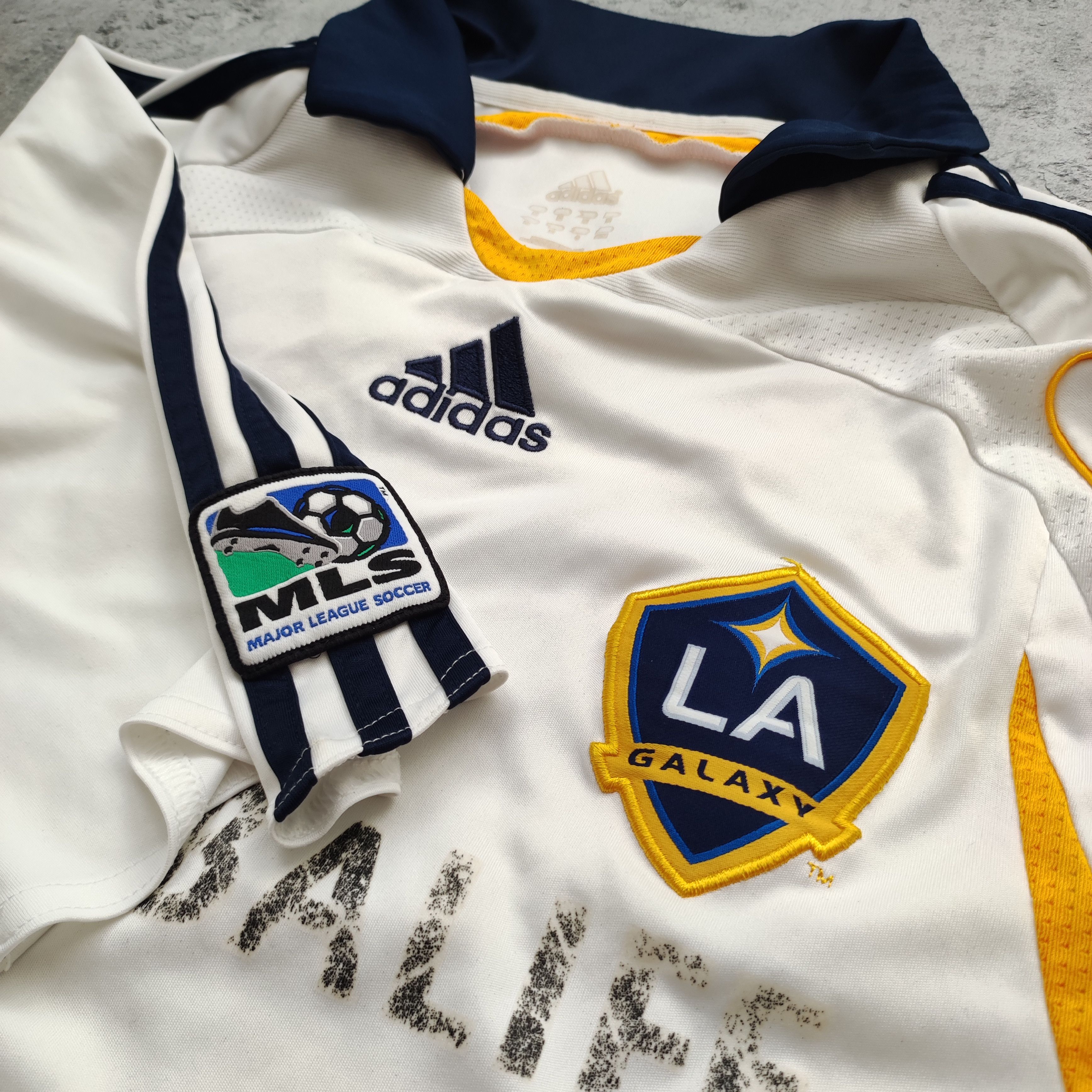 Vintage Vintage RARE 2007 Adidas x LA Galaxy #23 Beckham Jersey Size US M / EU 48-50 / 2 - 6 Thumbnail