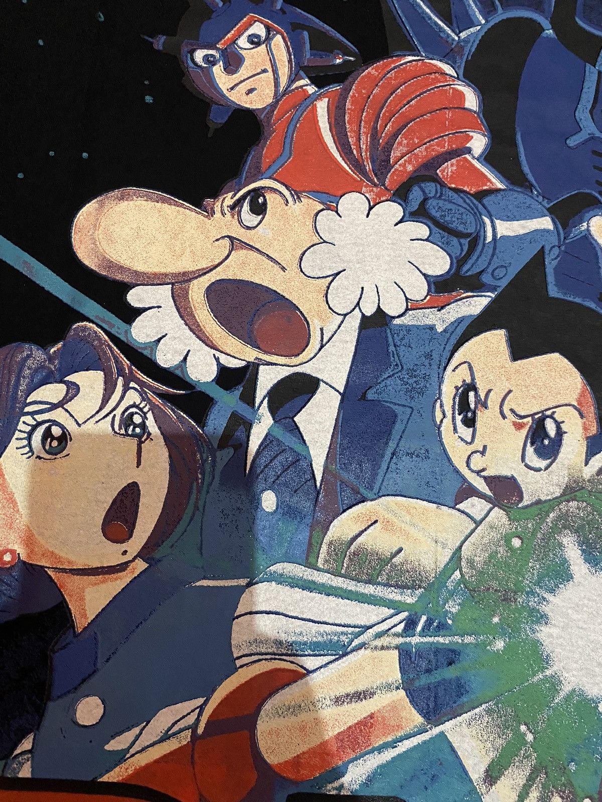 Anime × Japanese Brand 🔥RARE🔥 Astro Boy boot tee anima movie manga Size US L / EU 52-54 / 3 - 9 Thumbnail