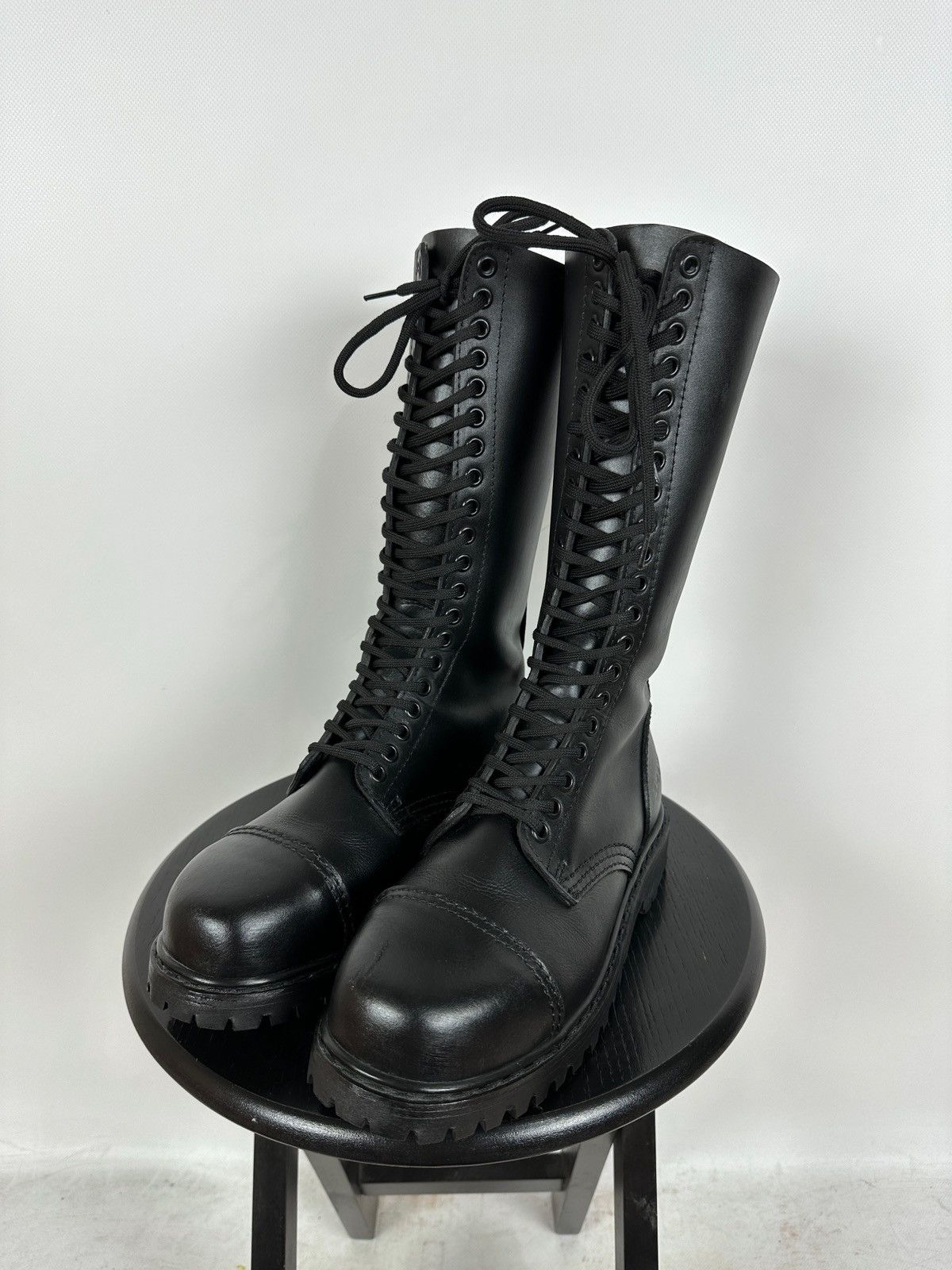 Vintage Vintage Undercover High Leather Steel Toe England Boots Size US 7.5 / EU 40-41 - 9 Thumbnail