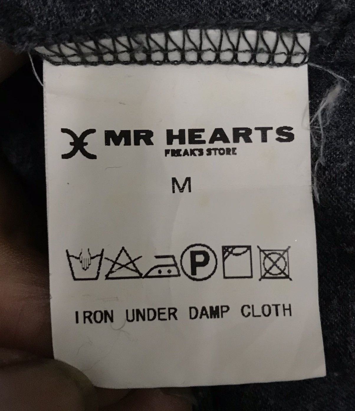 Japanese Brand × Vintage Vintage Mr Hearts Freaks Store Long Sleeve Shirt Size US M / EU 48-50 / 2 - 8 Thumbnail
