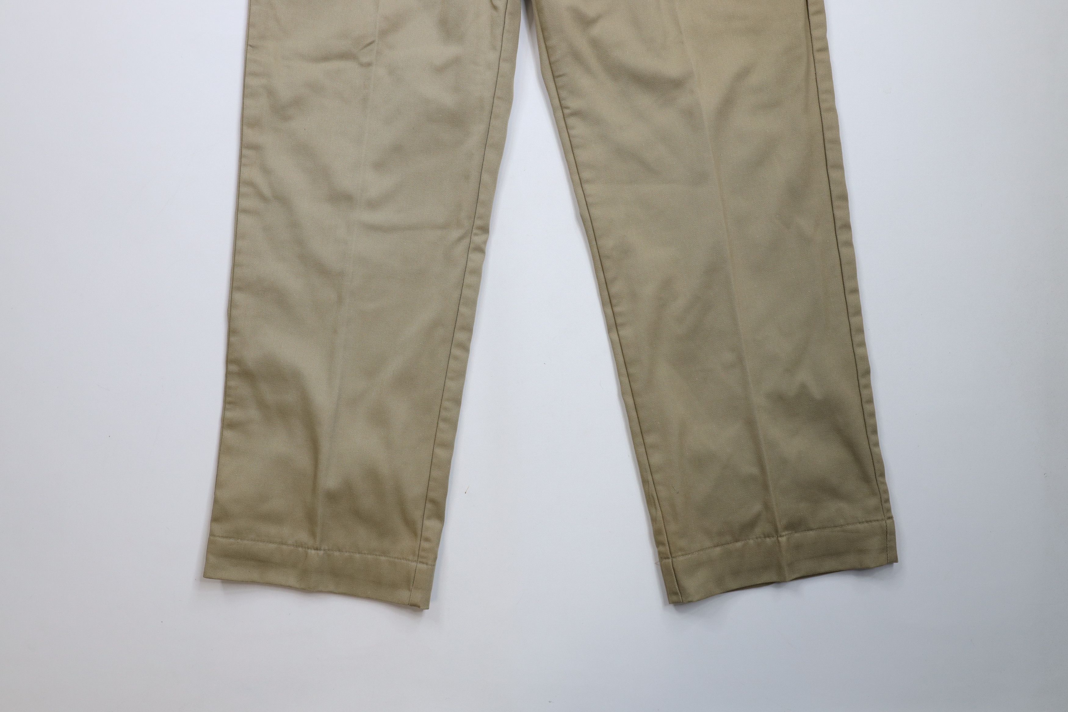 L.L. Bean × Vintage Vintage 70s LL Bean Lined Wide Leg Work Pants Beige USA Size US 36 / EU 52 - 5 Thumbnail