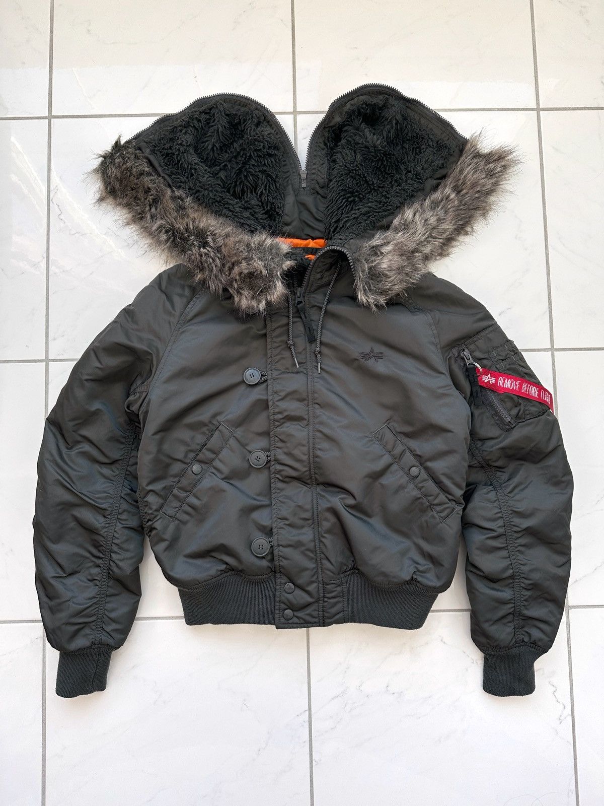 Alpha Industries Rare Alpha Industries N-2B Bomber Jacket Flying Size US S / EU 44-46 / 1 - 2 Thumbnail