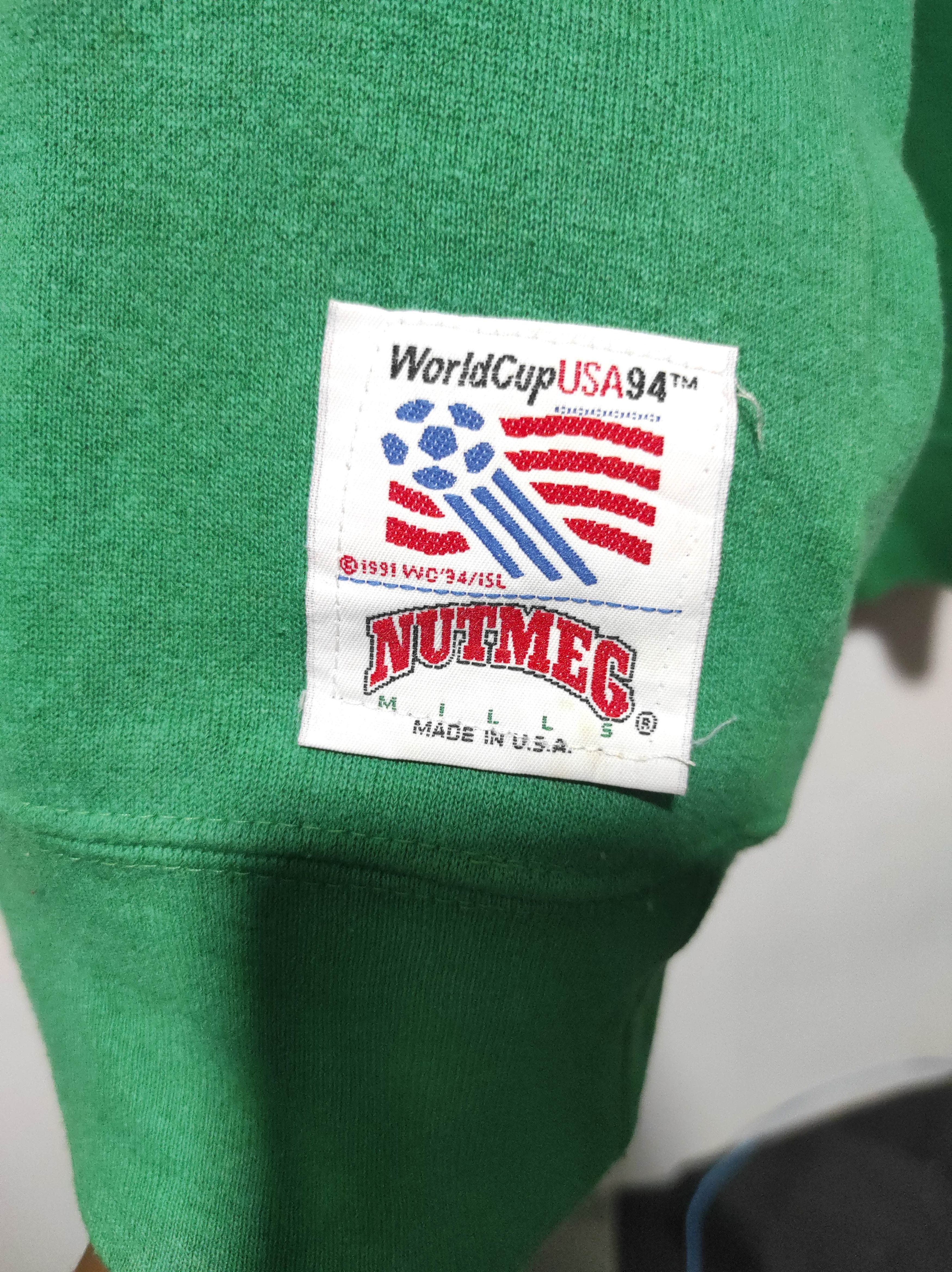 Nutmeg Vintage 90s Brazil Team World Cup USA 94 Sweatshirt | M Size US M / EU 48-50 / 2 - 8 Thumbnail