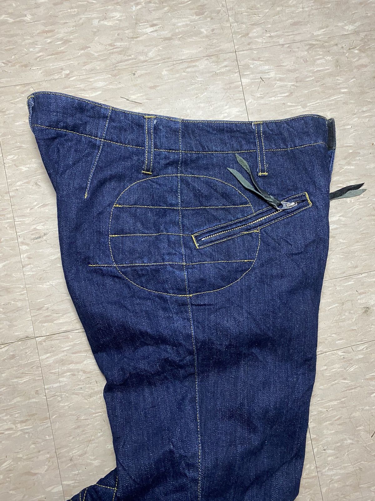 Designer × Japanese Brand Max fritz femme japan biker zipper pocket denim jeans Size US 28 / EU 44 - 9 Thumbnail