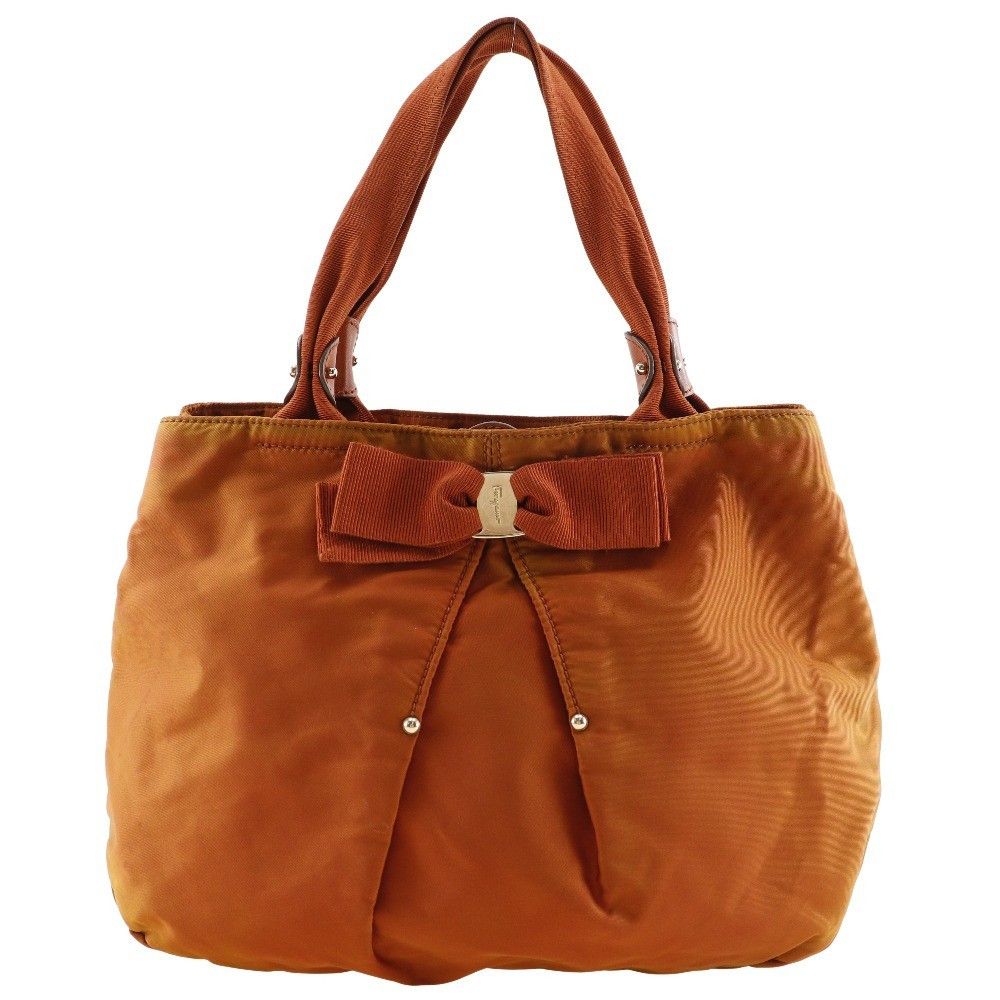 Salvatore Ferragamo Salvatore Ferragamo Vara bow tote Nylon Size ONE SIZE - 1 Thumbnail
