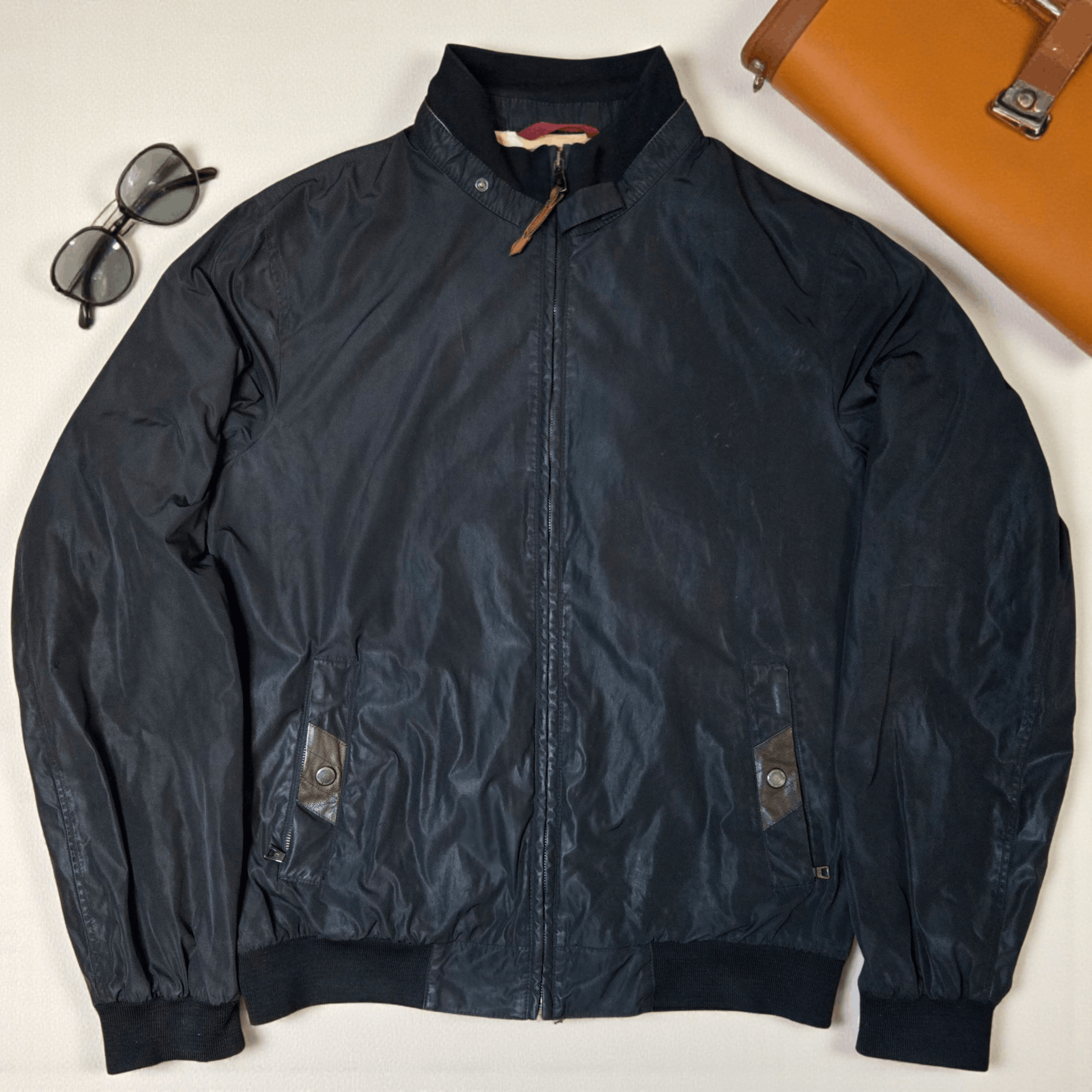 Our Legacy A/W 14 'Grey Paper' Nylon Flight Jacket | Grailed