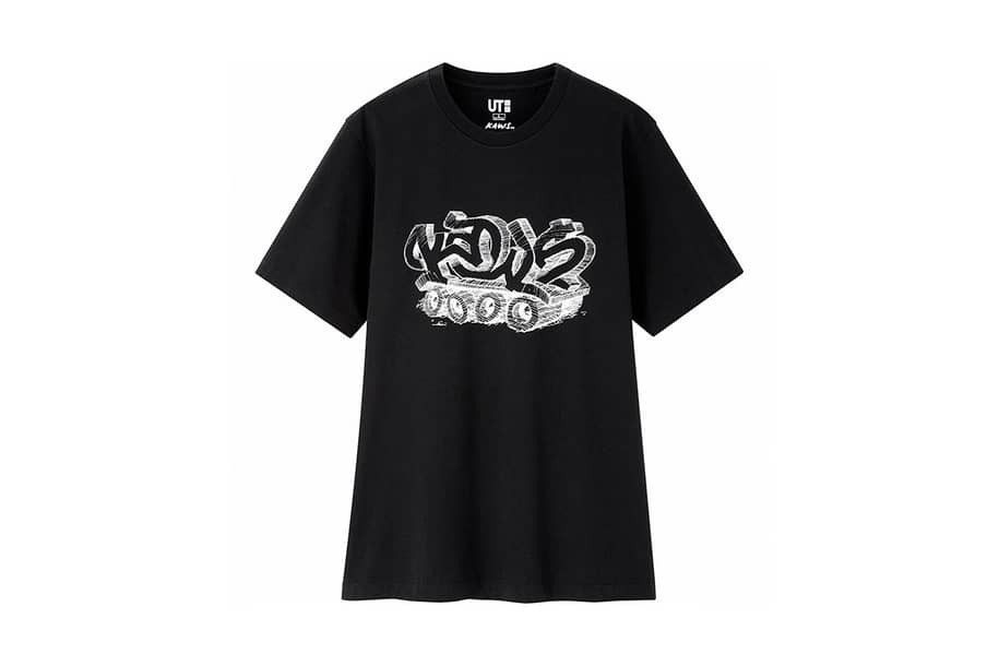Kaws × Uniqlo Wordmark Tee Size US S / EU 44-46 / 1 - 4 Thumbnail