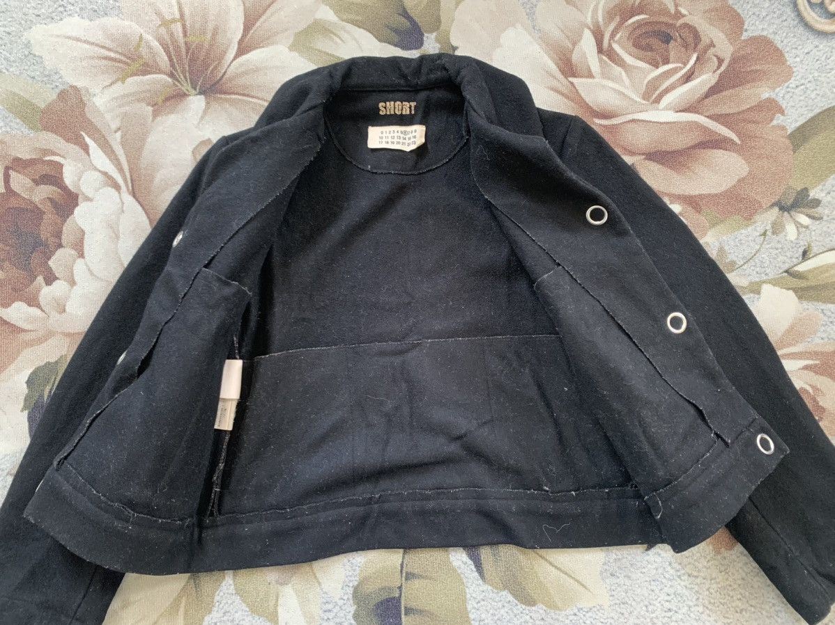 Maison Margiela Maison Margiela MM6 Short Blend Wool Jacket Size XS / US 0-2 / IT 36-38 - 9 Thumbnail