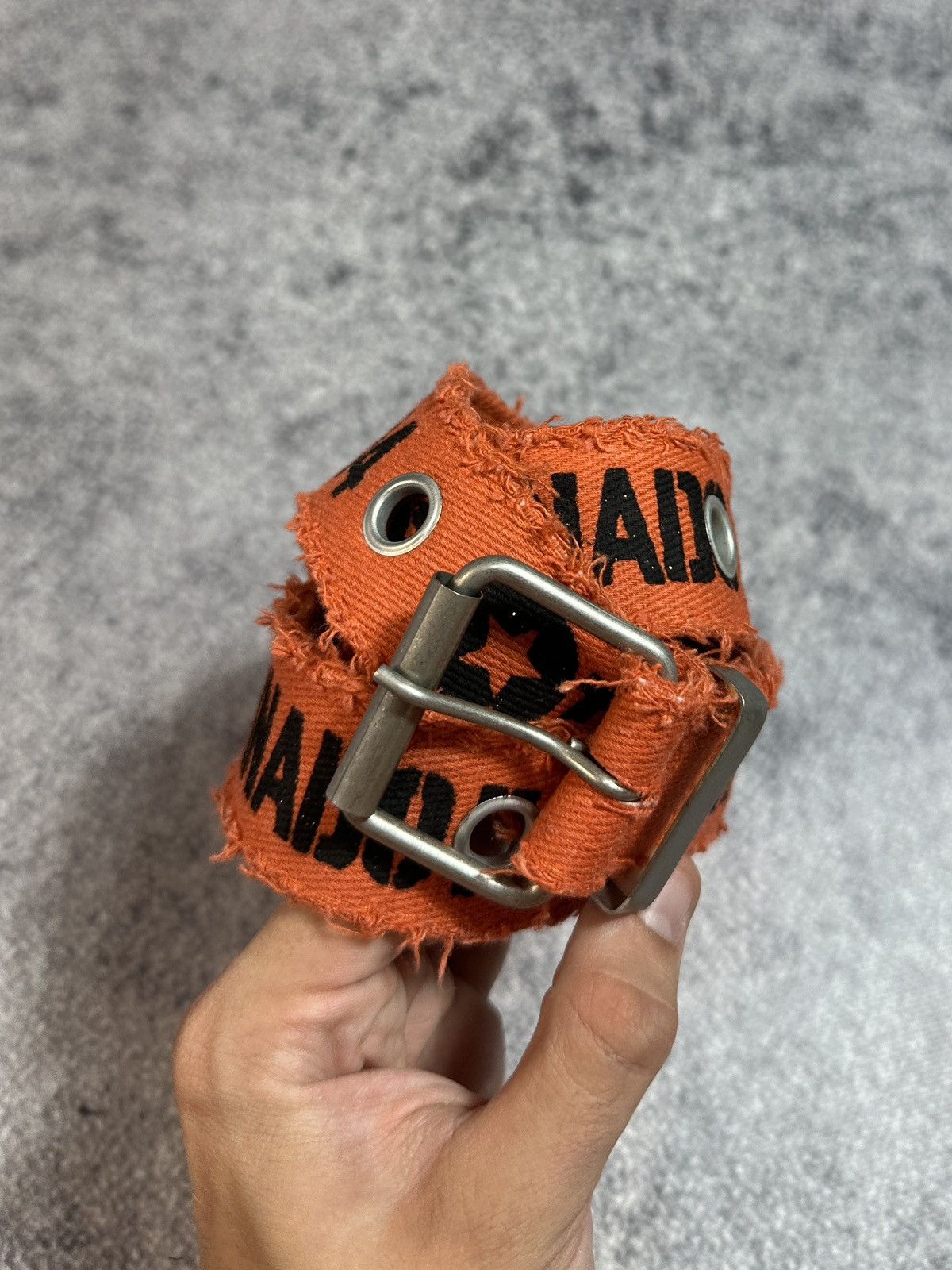 Designer Y2K Vintage Full Holes Tornado F-14 Distressed Belts USA Alt Size ONE SIZE - 1 Thumbnail