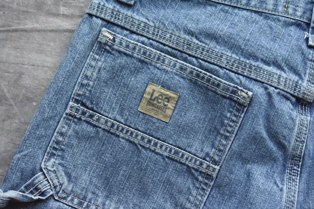 Vintage Vintage Y2K Lee Durgarees Carpenter Denim Jeans (33X32) Size US 33 - 5 Thumbnail