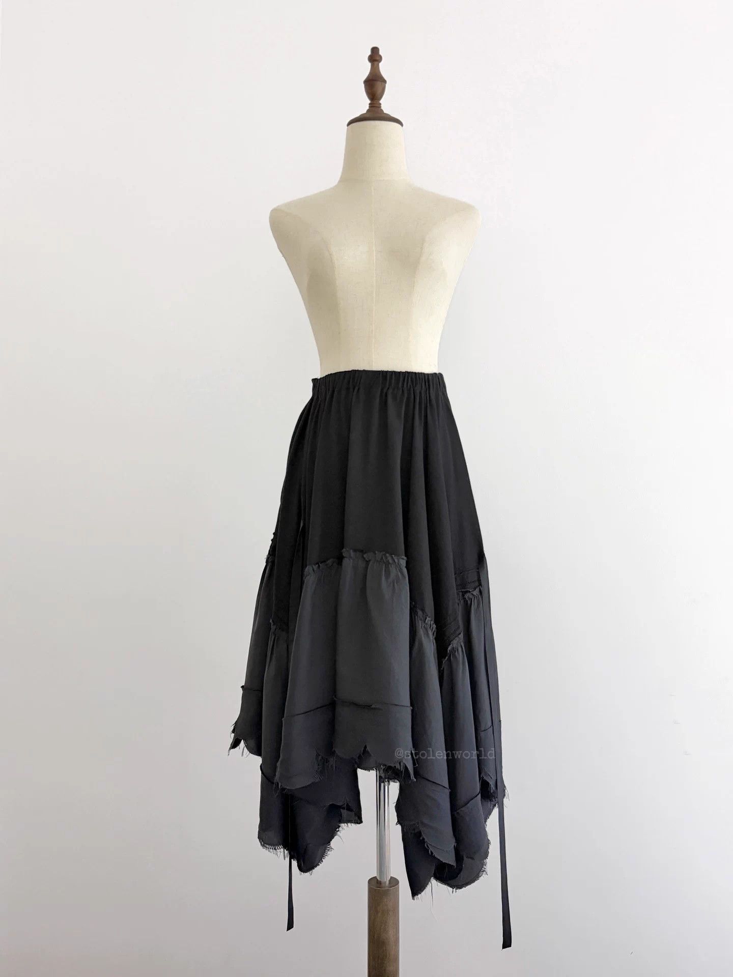 Comme des Garcons Comme des Garçons Pleated Bow Lace Skirt F Size M / US 6-8 / IT 42-44 - 5 Thumbnail