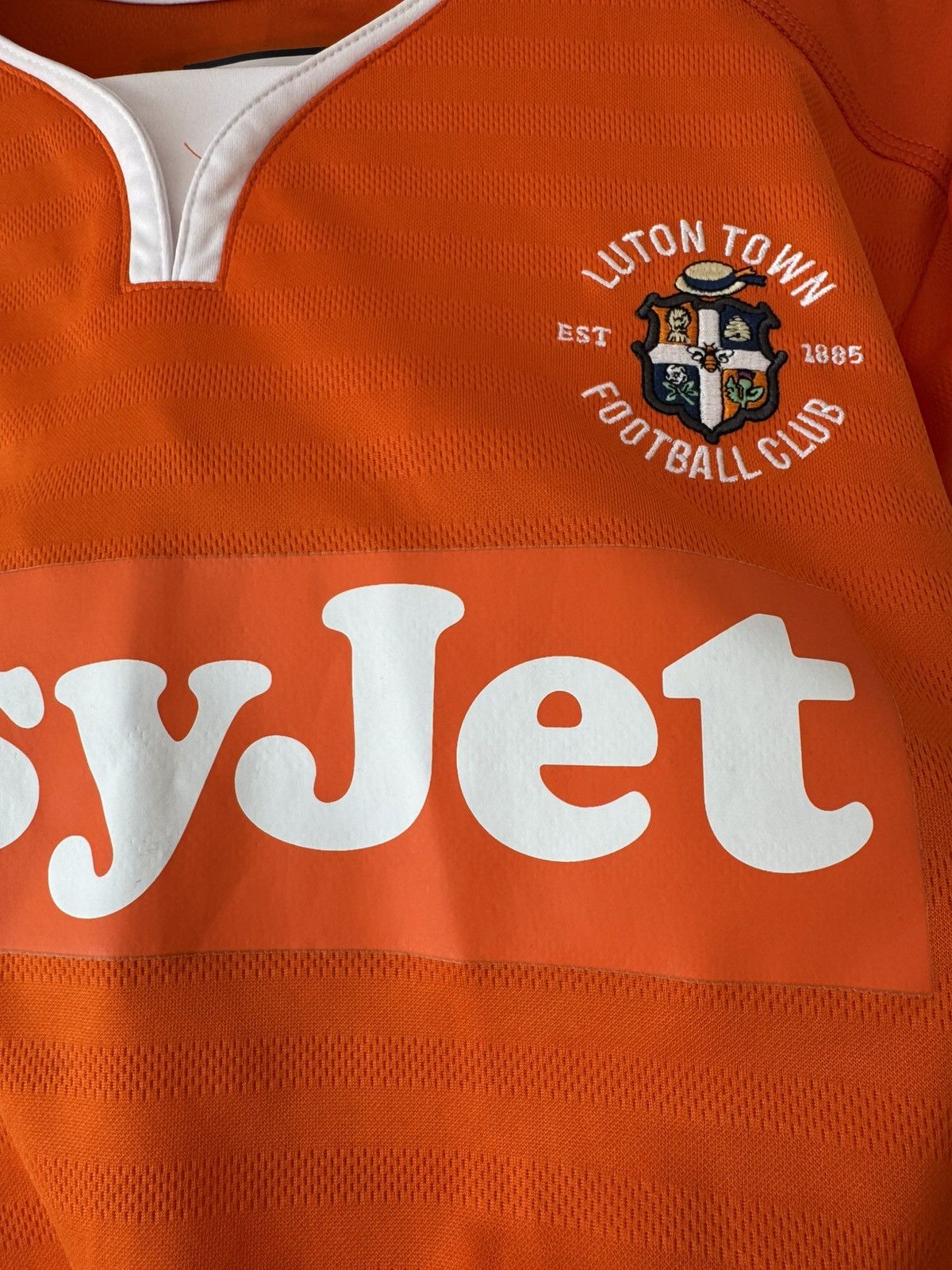 Fila McNulty #5 Luton Town 2014-2015 Home Soccer Jersey Shirt Kit Size US M / EU 48-50 / 2 - 10 Thumbnail