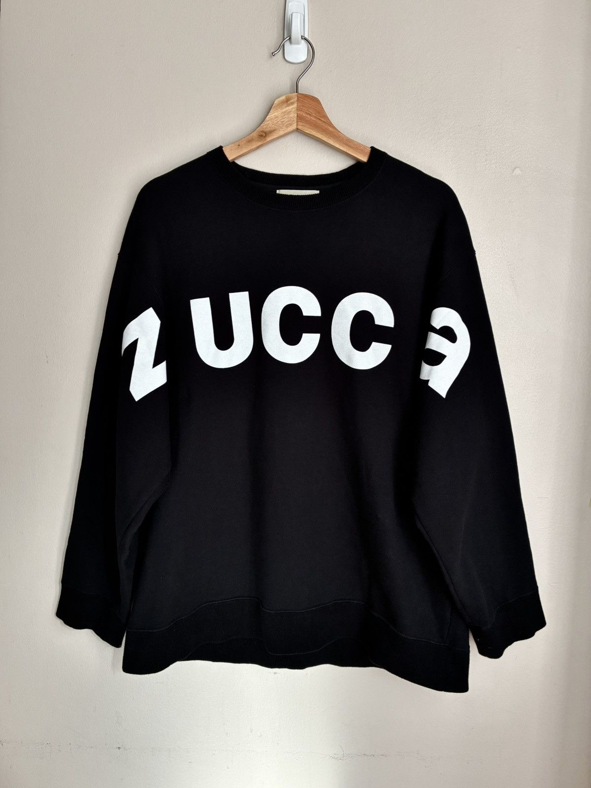 CABANE de ZUCCa ZUCCA XL Logo Crewneck Sweatshirt Size US XL / EU 56 / 4 - 6 Thumbnail