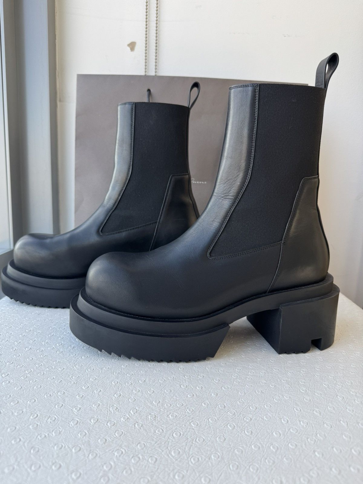 Rick Owens Rick Owens Beatle Bogun Boots Size US 8 / EU 41 - 1 Thumbnail