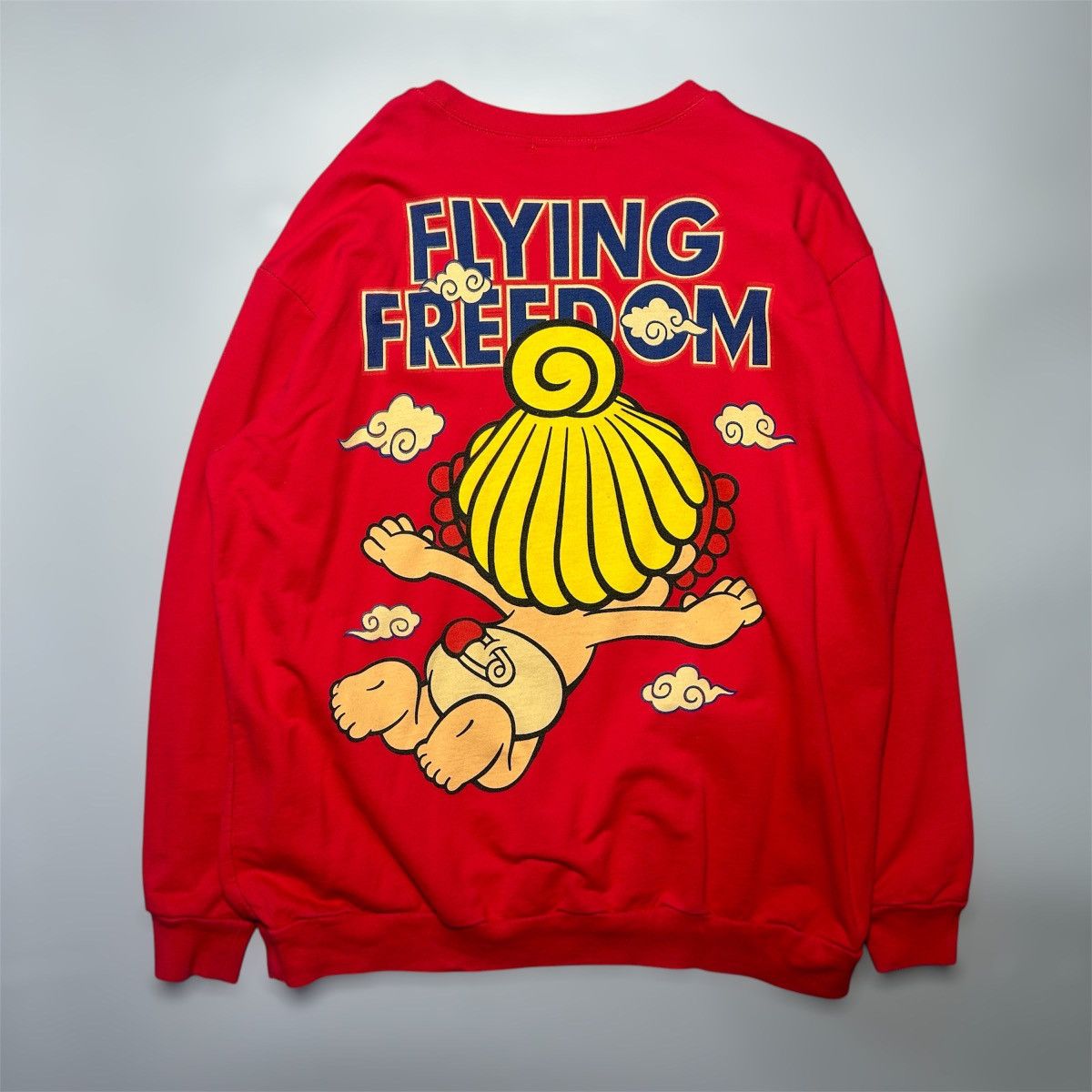 Hysteric Glamour × Vintage 90s Hysteric Glamour Baby Touch The Sky Sweater Size US L / EU 52-54 / 3 - 8 Thumbnail