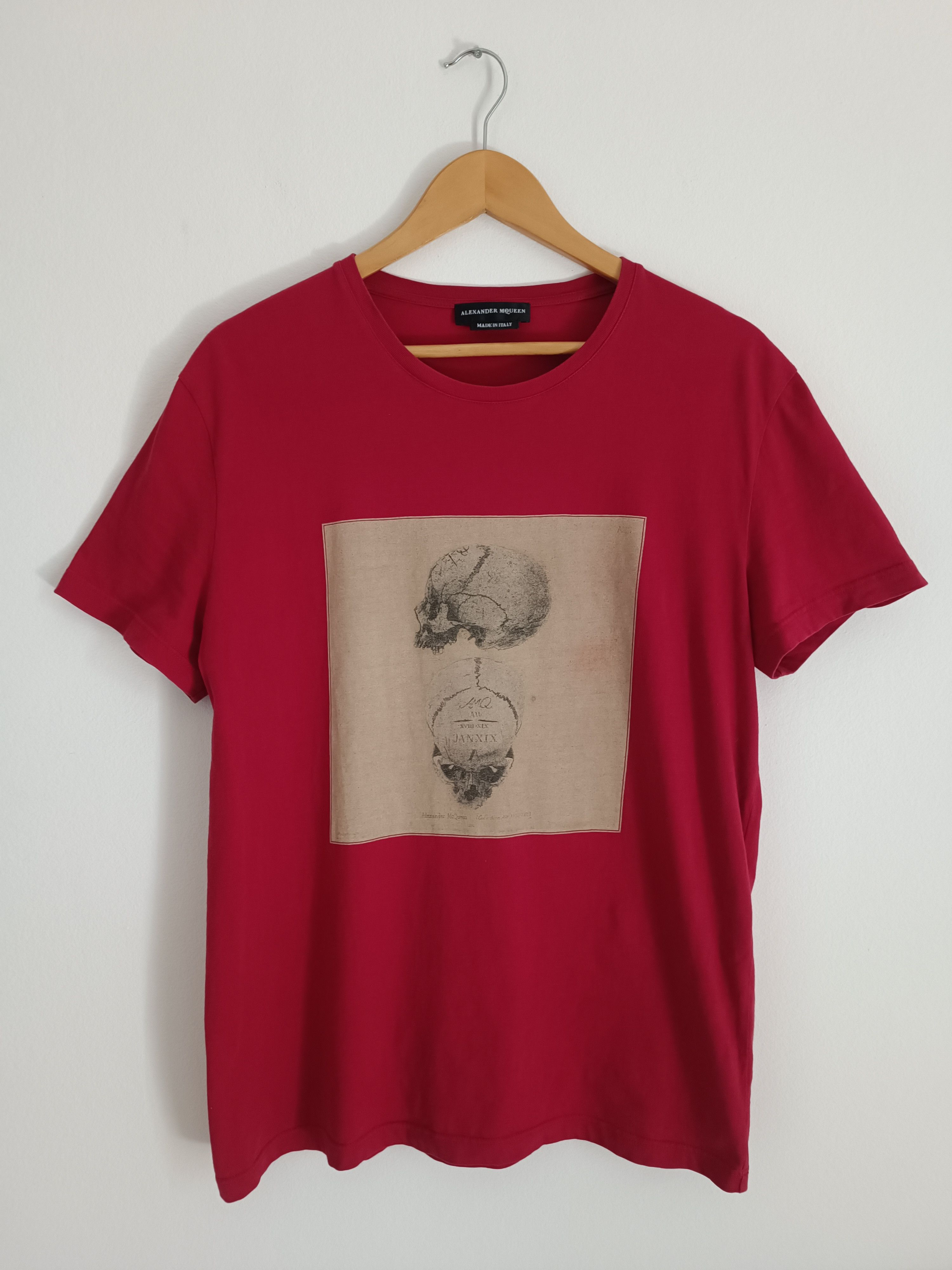 ALEXANDER MCQUEEN｜ (815069 QTAC7 0909) Alexander McQueen ALEXANDER MCQUEEN Men T-Shirts 815069