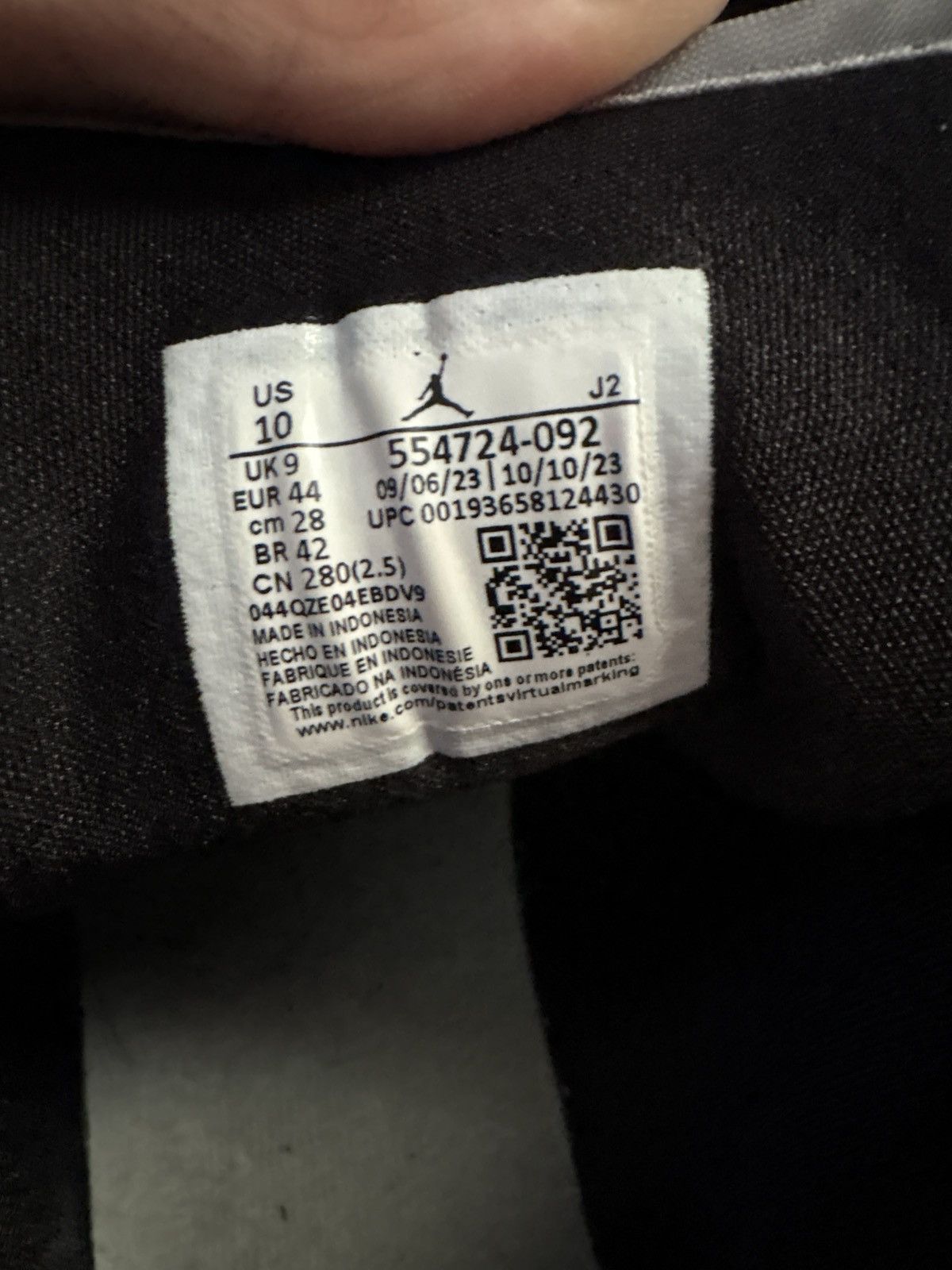 Jordan Brand Jordan 1 smoke grey Size US 10 / EU 43 - 8 Thumbnail