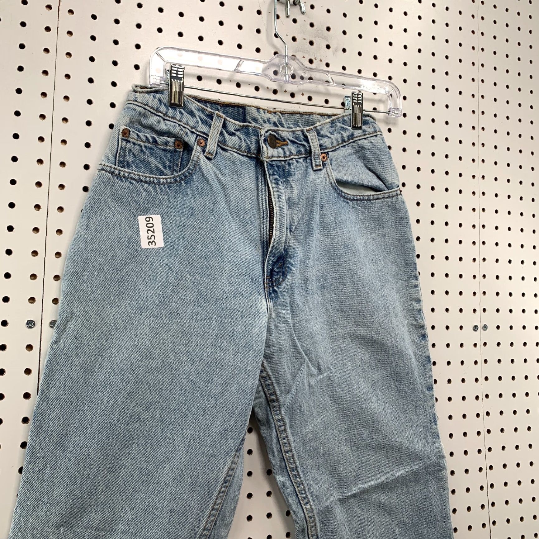 Levi's VINTAGE Levi's 550 Blue Denim Jeans Womens Size 9 Relaxed Tapered High Rise 90s USA Size 30" / US 8 / IT 44 - 6 Thumbnail
