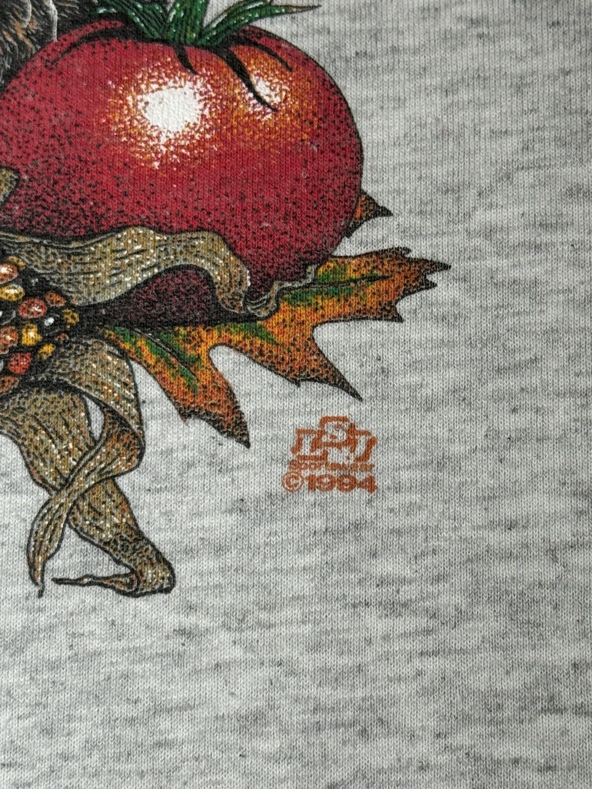 Cotton Traders × Vintage Vintage 90s Cotton Traders Racoons Trash Panda Fall T Shirt Size US L / EU 52-54 / 3 - 3 Thumbnail