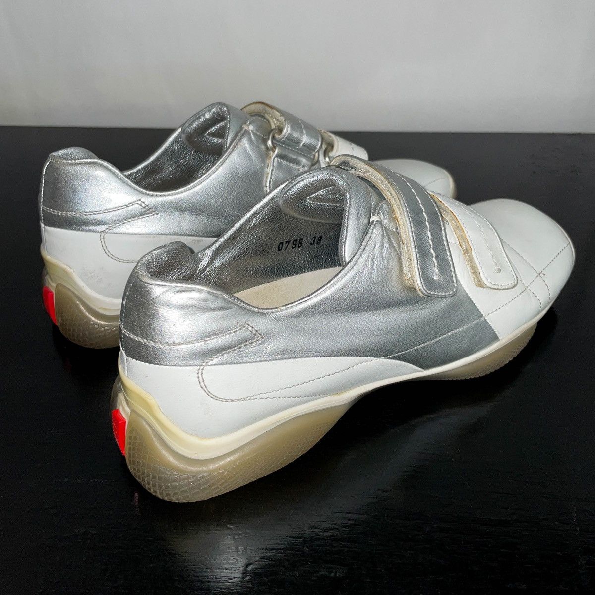 Miu Miu × Prada × Vintage Prada Sport Archive Leather Shoes Size US 8 / IT 38 - 4 Thumbnail