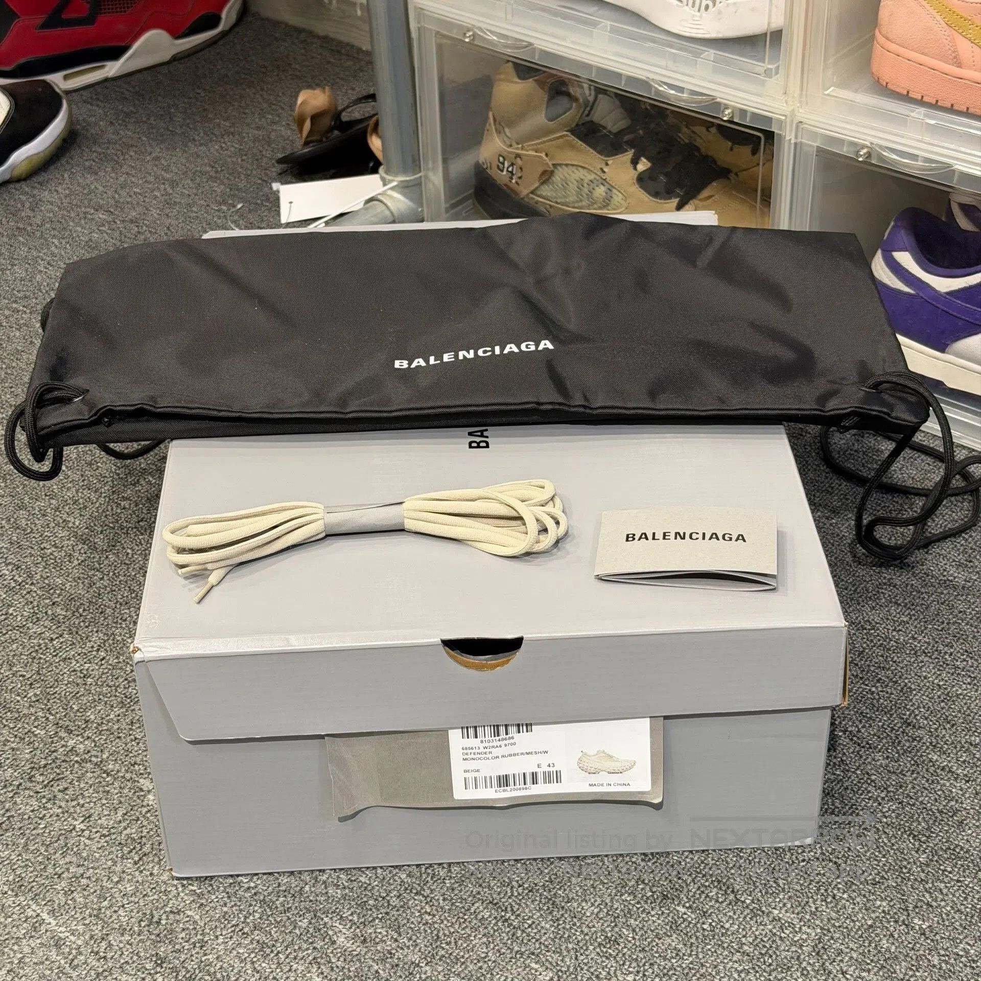 Balenciaga Balenciaga Tire Sneakers in Beige Size 43. Size US 10 / EU 43 - 9 Thumbnail