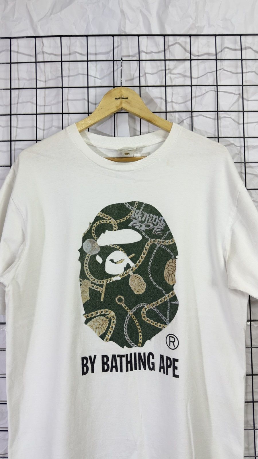Bape A bathing ape big head tee shirt Size US XL / EU 56 / 4 - 2 Thumbnail