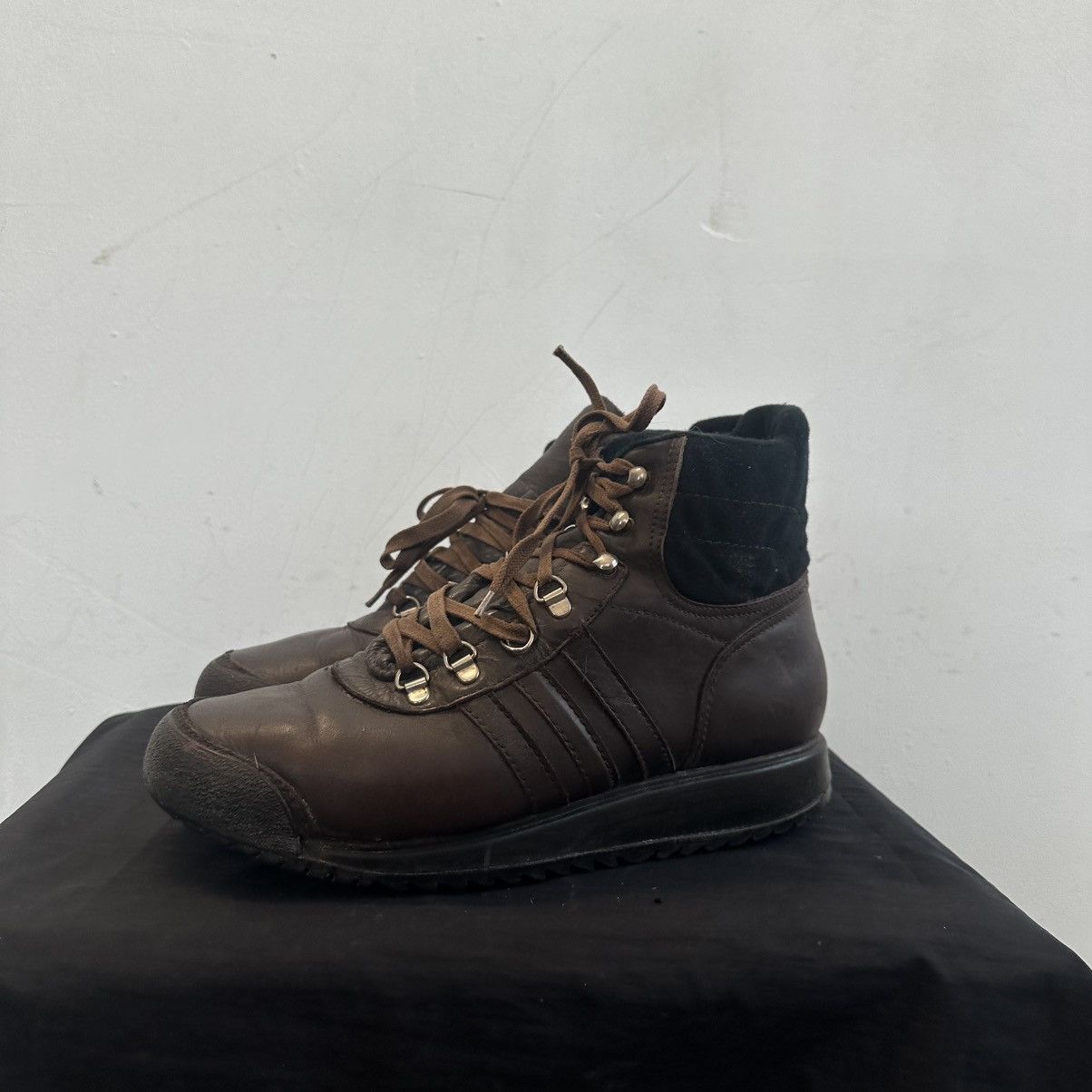 Adidas Vintage 1994 Adidas zurc High Leather Combat Trail Boots Size US 8.5 / EU 41-42 - 4 Thumbnail