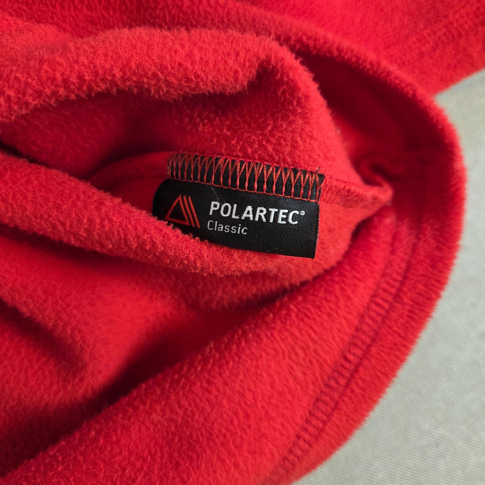 The North Face North Face Red 1/4 Zip Fleece L Size US L / EU 52-54 / 3 - 11 Thumbnail