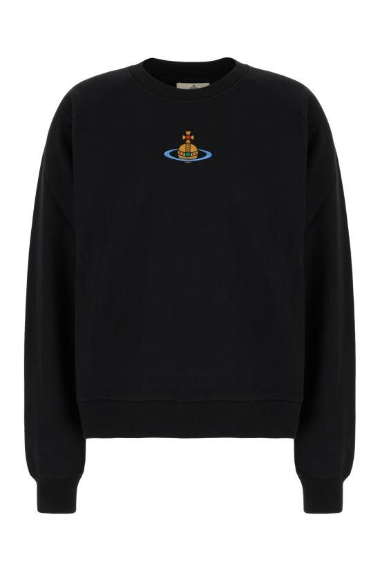 Vivienne Westwood VIVIENNE WESTWOOD Men Hoodies 3I010004J006O N401 BLACK Size US XL / EU 56 / 4 - 1 Thumbnail
