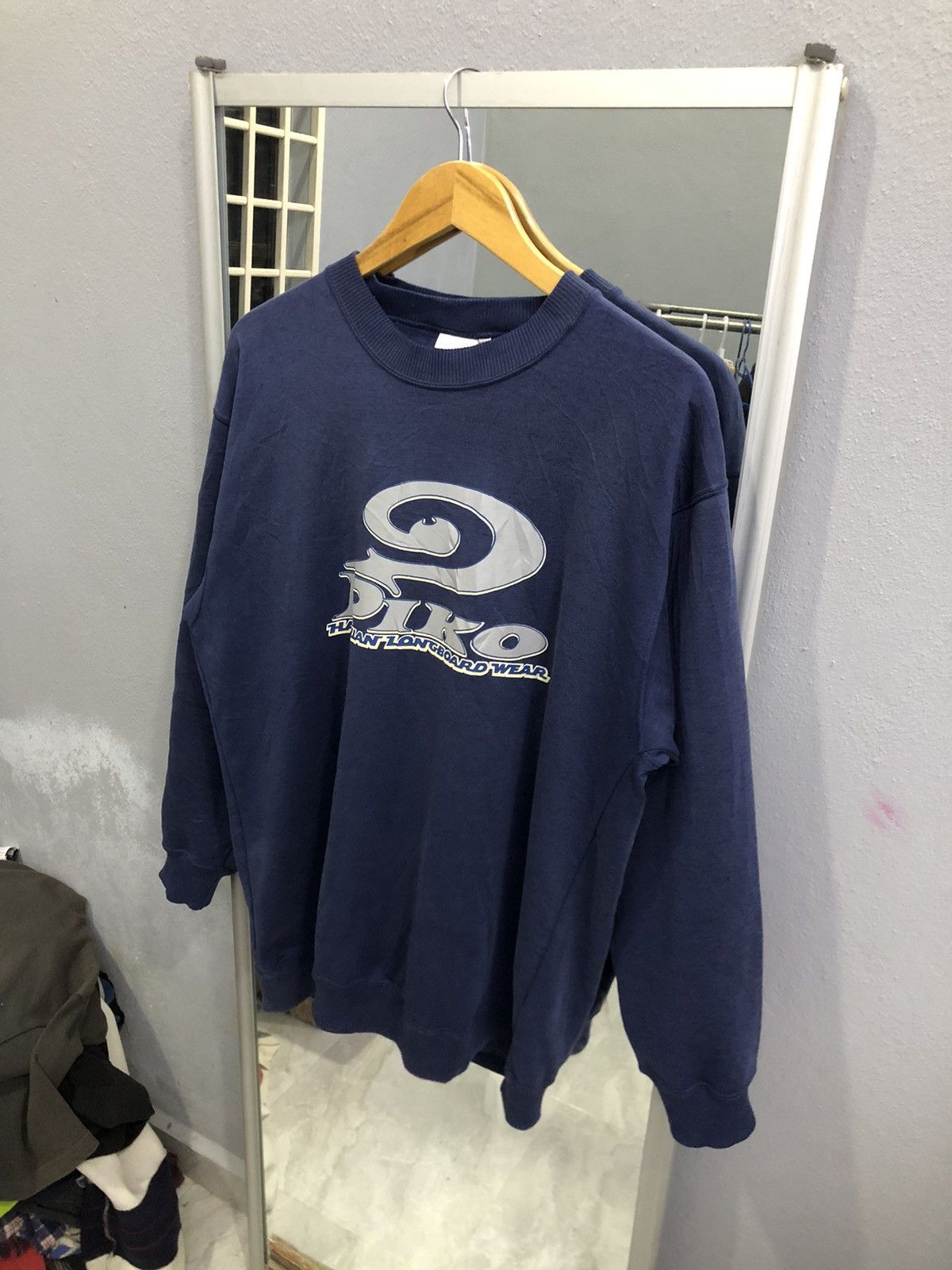 Vintage Y2K Piko Hawaiian Longboard Wear – Rare Surf Crewneck Size US L / EU 52-54 / 3 - 2 Thumbnail
