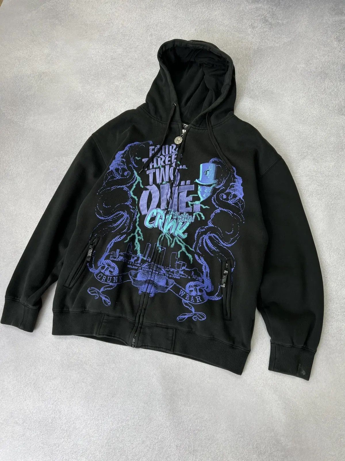 Japanese Brand × Vintage Vintage Japanese Style Archival Streetwear hoodie Size US L / EU 52-54 / 3 - 3 Thumbnail