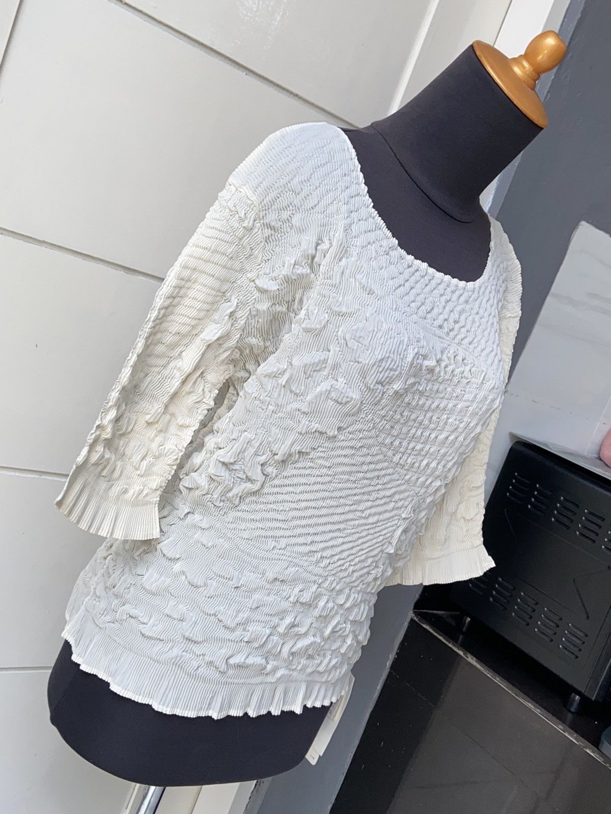 Hardy Amies HARDY AMIES Wrinkle Pleats Size XXS / US 00 / IT 34 - 4 Thumbnail