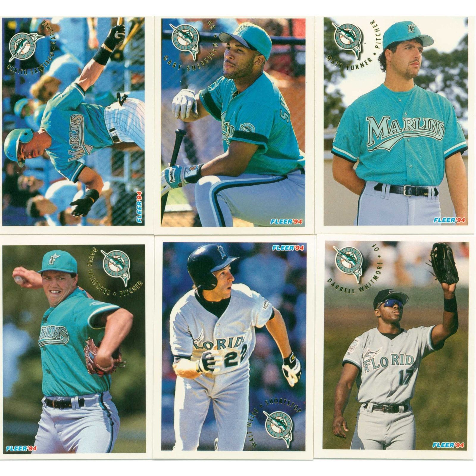 MLB NEW Florida Marlins 90s snapback cap teal Miami MLB vtg NWT Size ONE SIZE - 6 Thumbnail