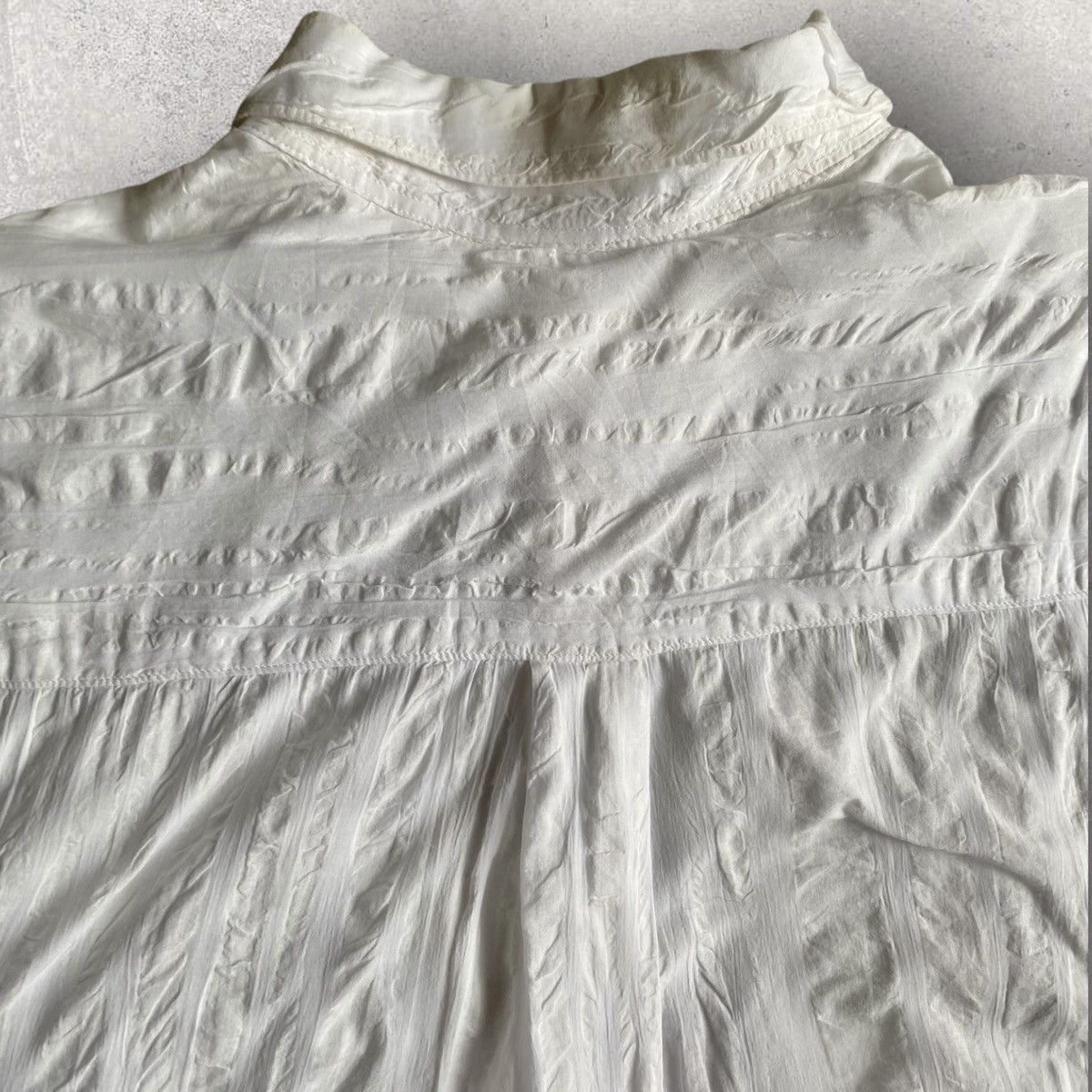 Yohji Yamamoto Y’s For Men Wrinkle Oversized Shirt Size US L / EU 52-54 / 3 - 7 Thumbnail