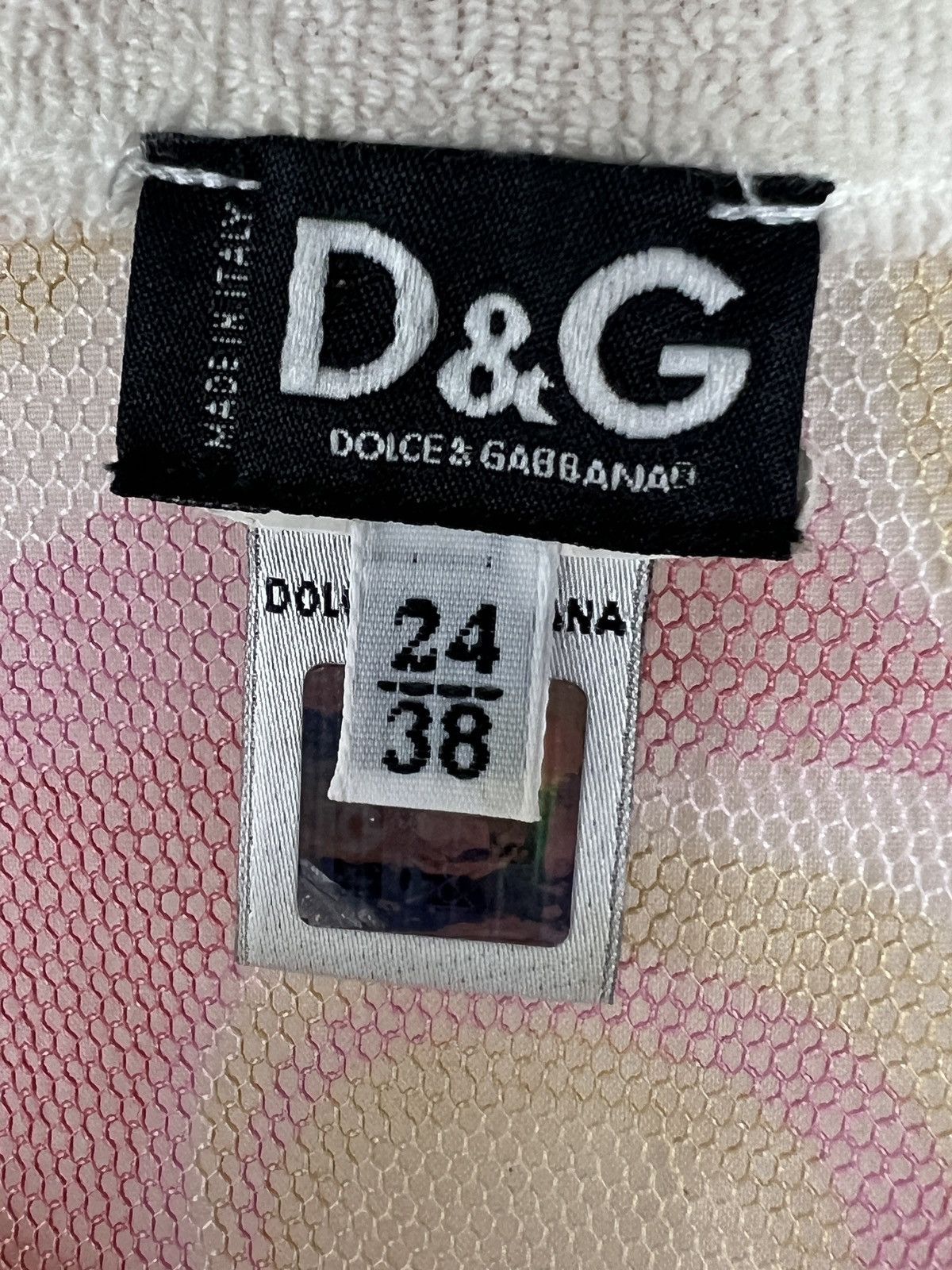 Dolce & Gabbana 2000 Dolce & Gabbana Mesh Tops Size XS / US 0-2 / IT 36-38 - 9 Thumbnail