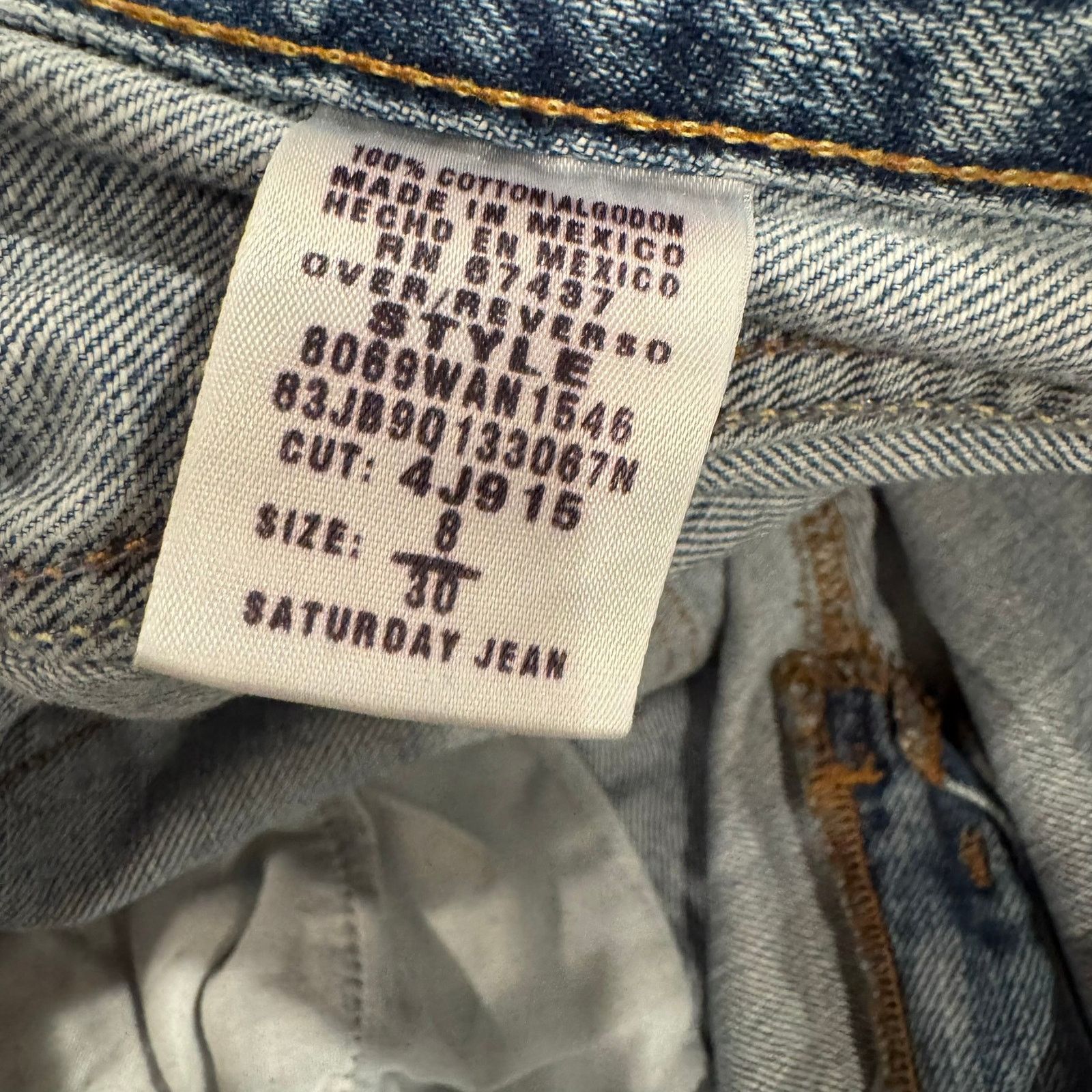 Polo Ralph Lauren Vintage Polo Ralph Lauren Saturday Jeans Size US 30 / EU 46 - 5 Thumbnail