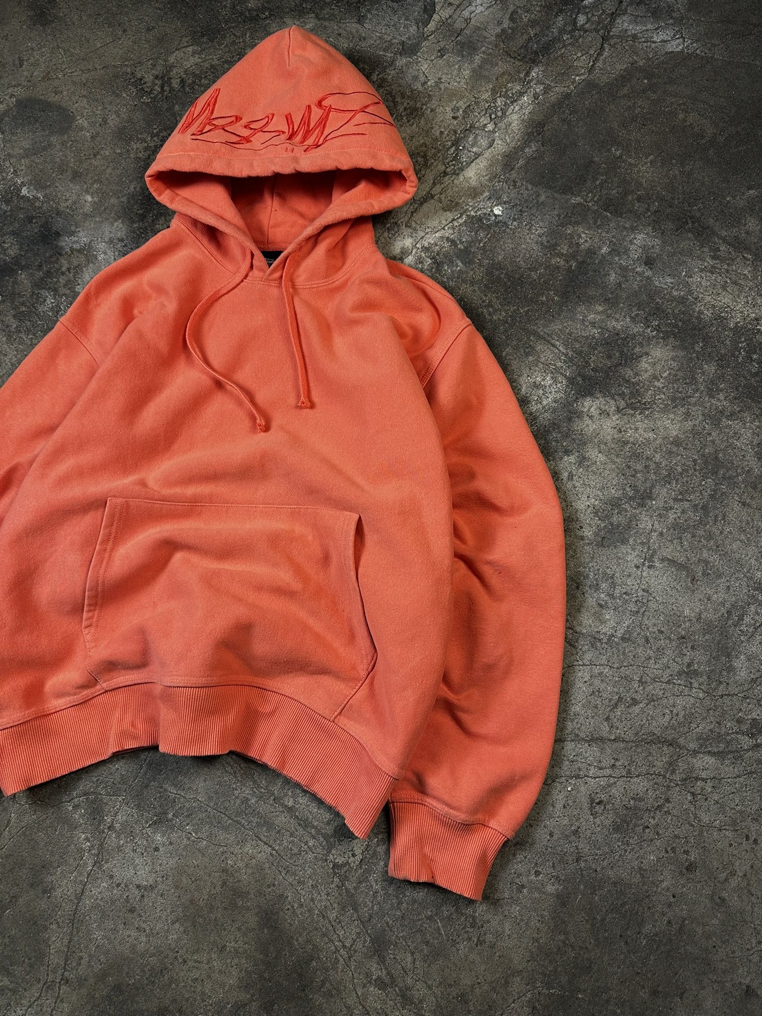 Stussy Vintage Y2k Stussy Spellout Logo Boxy Hoodie Size US L / EU 52-54 / 3 - 3 Thumbnail
