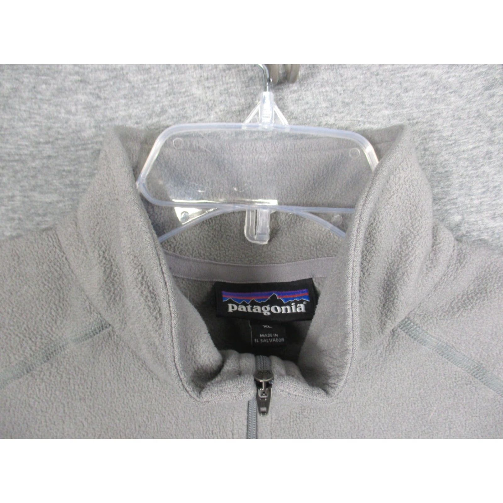 Patagonia Patagonia Pullover Sweater 1/4 Zip Fleece Gray Logo Womens XL Pullover Mock Neck Regular] Size XL / US 12-14 / IT 48-50 - 5 Thumbnail
