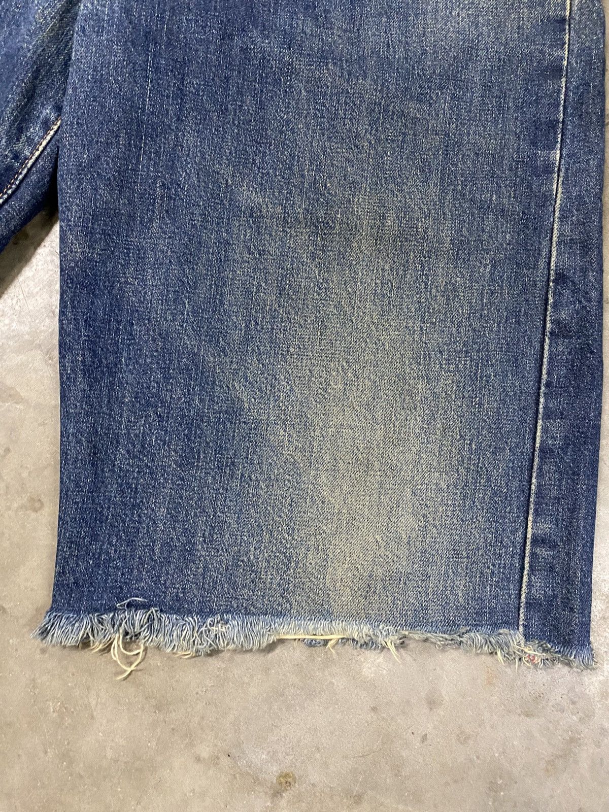 JNCO × Jean × Wrangler Vintage Wrangler Blue Bell Cropped Rusty Jeans @272 Size US 32 / EU 48 - 8 Thumbnail