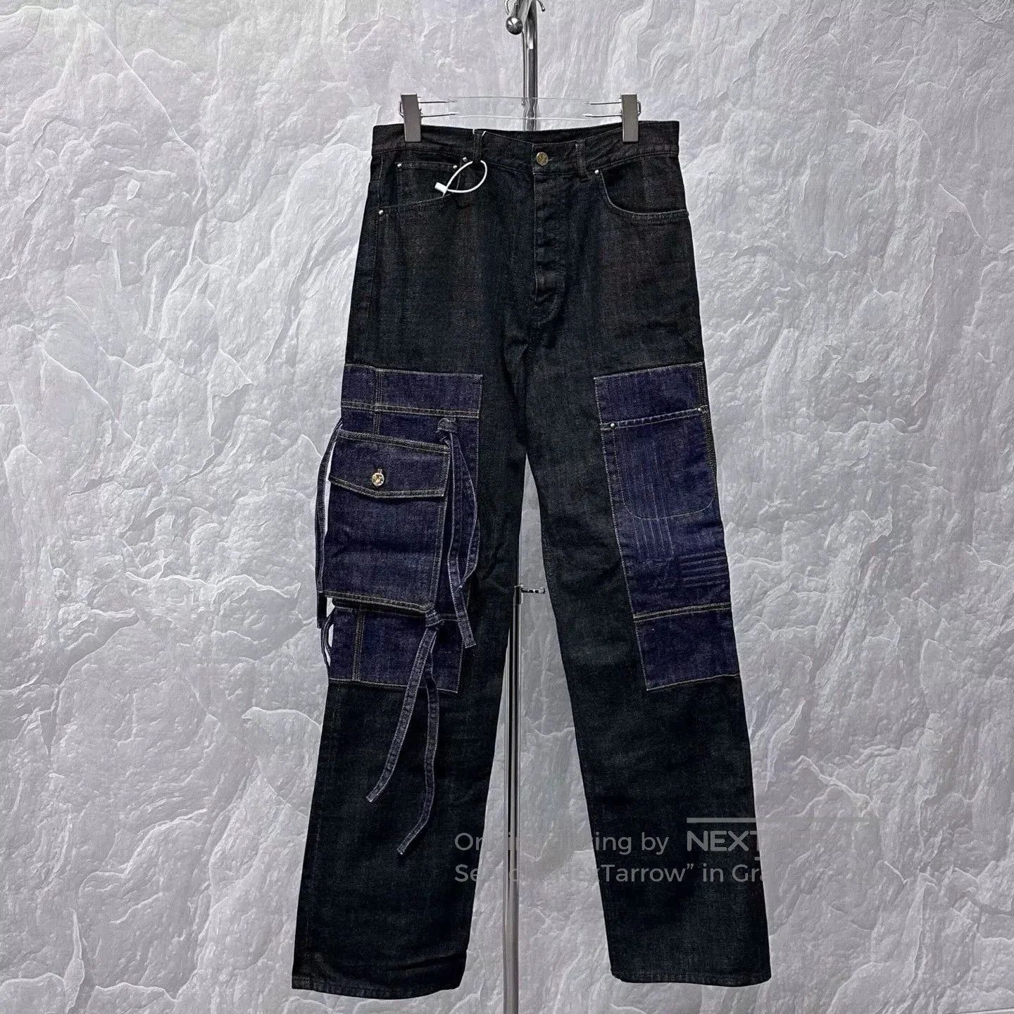 Louis Vuitton Louis Vuitton Patchwork Pocket Denim Pants. Size 25" / US 0 / IT 36 - 1 Thumbnail