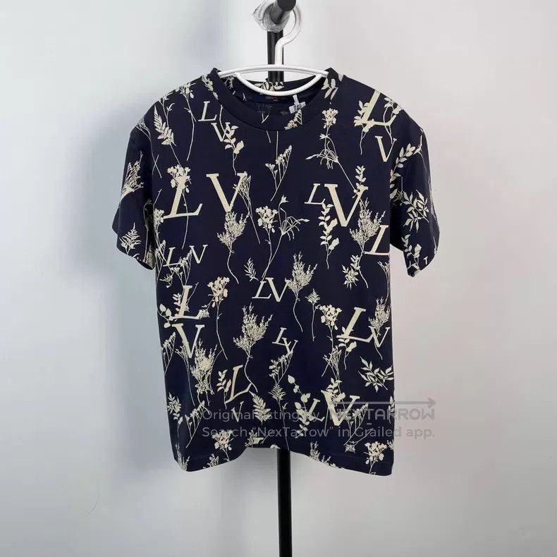 Louis Vuitton Louis Vuitton Cotton wheat-ear presbyopic T-shirt Size XS / US 0-2 / IT 36-38 - 1 Thumbnail